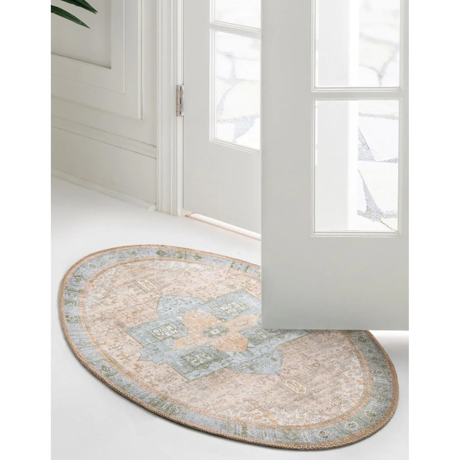 Transitional Rine Collection Area Rug