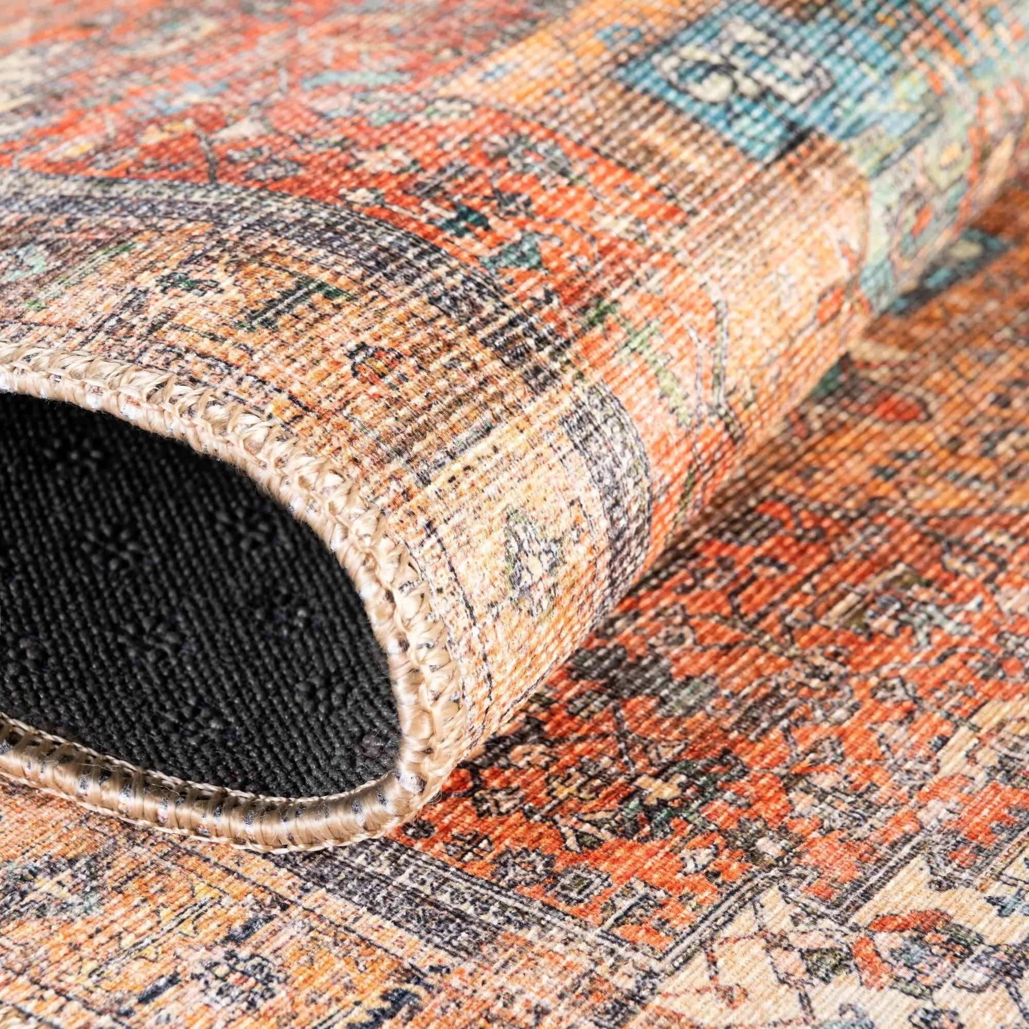 Transitional Rine Collection Area Rug
