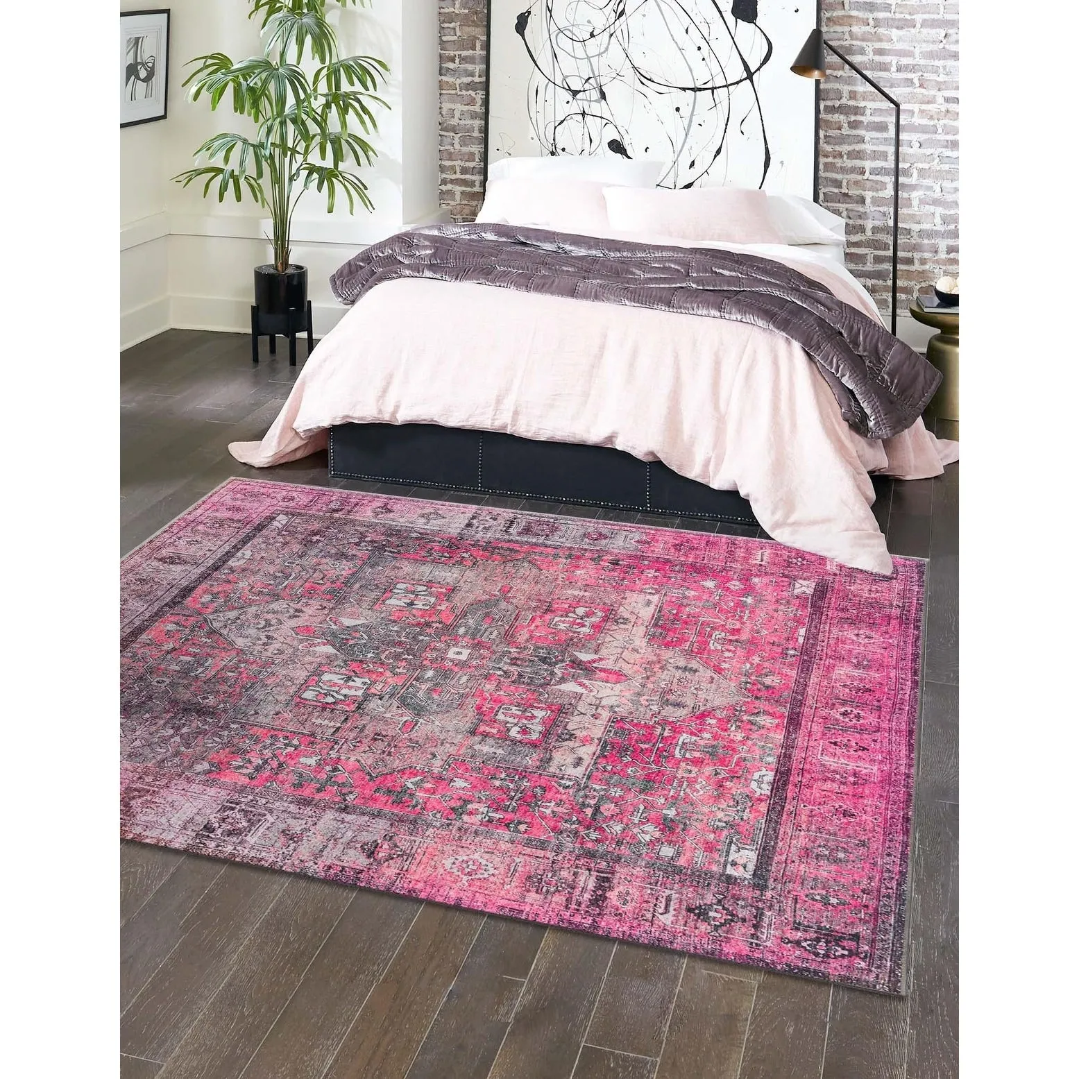 Transitional Rine Collection Area Rug