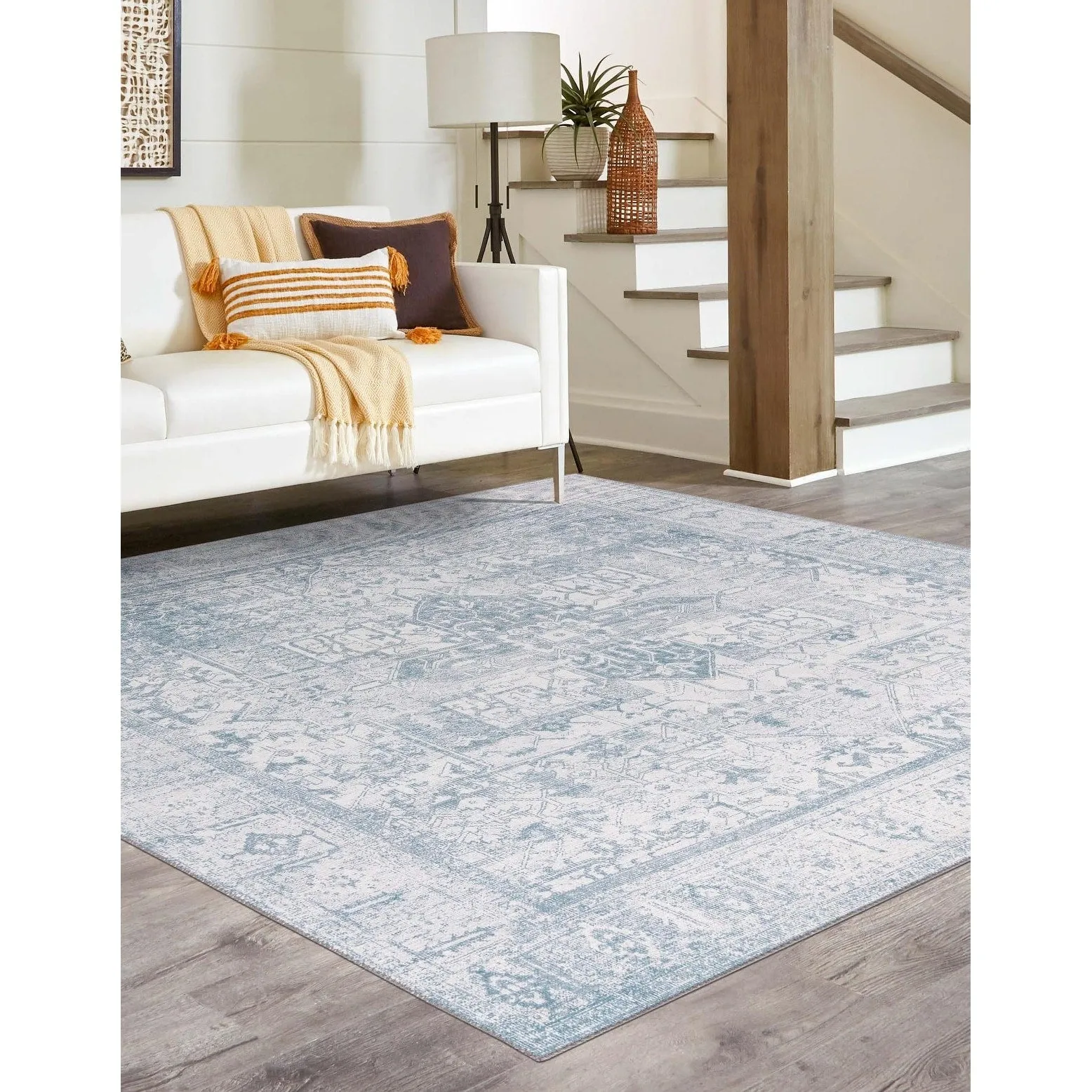 Transitional Rine Collection Area Rug