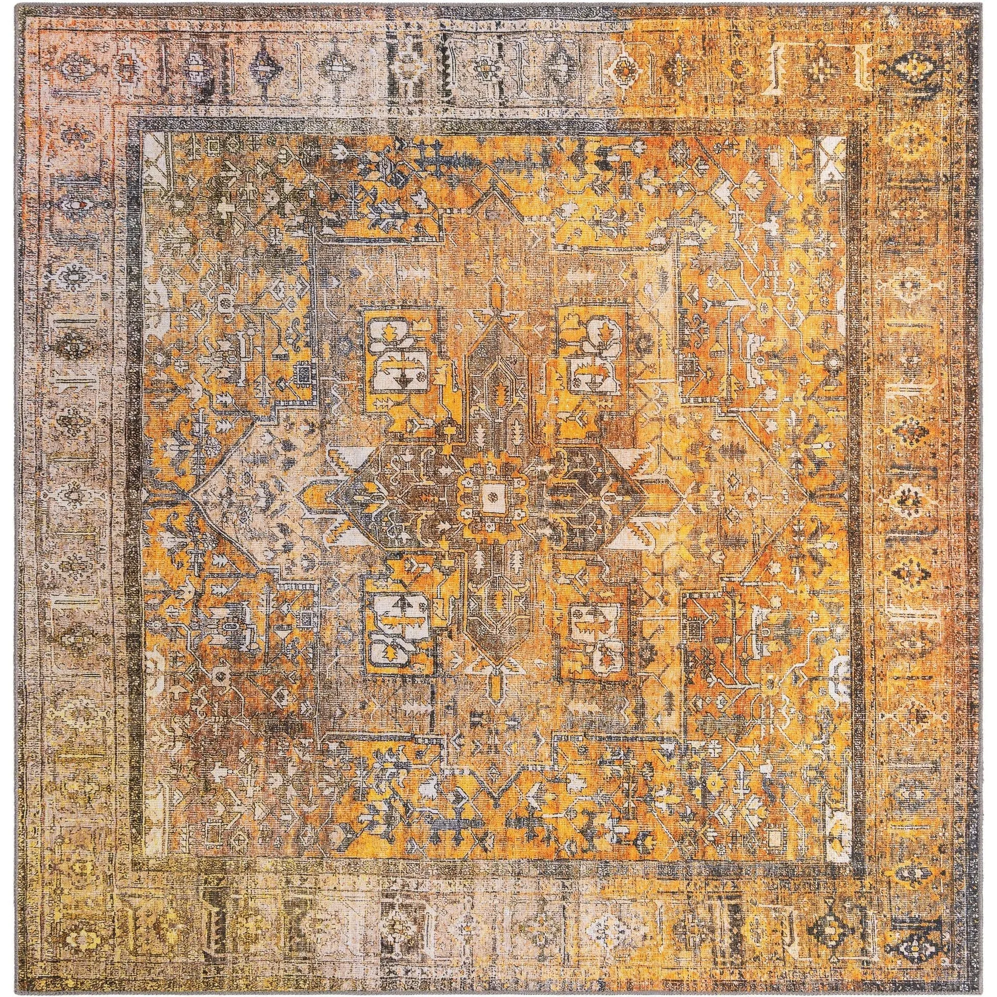 Transitional Rine Collection Area Rug