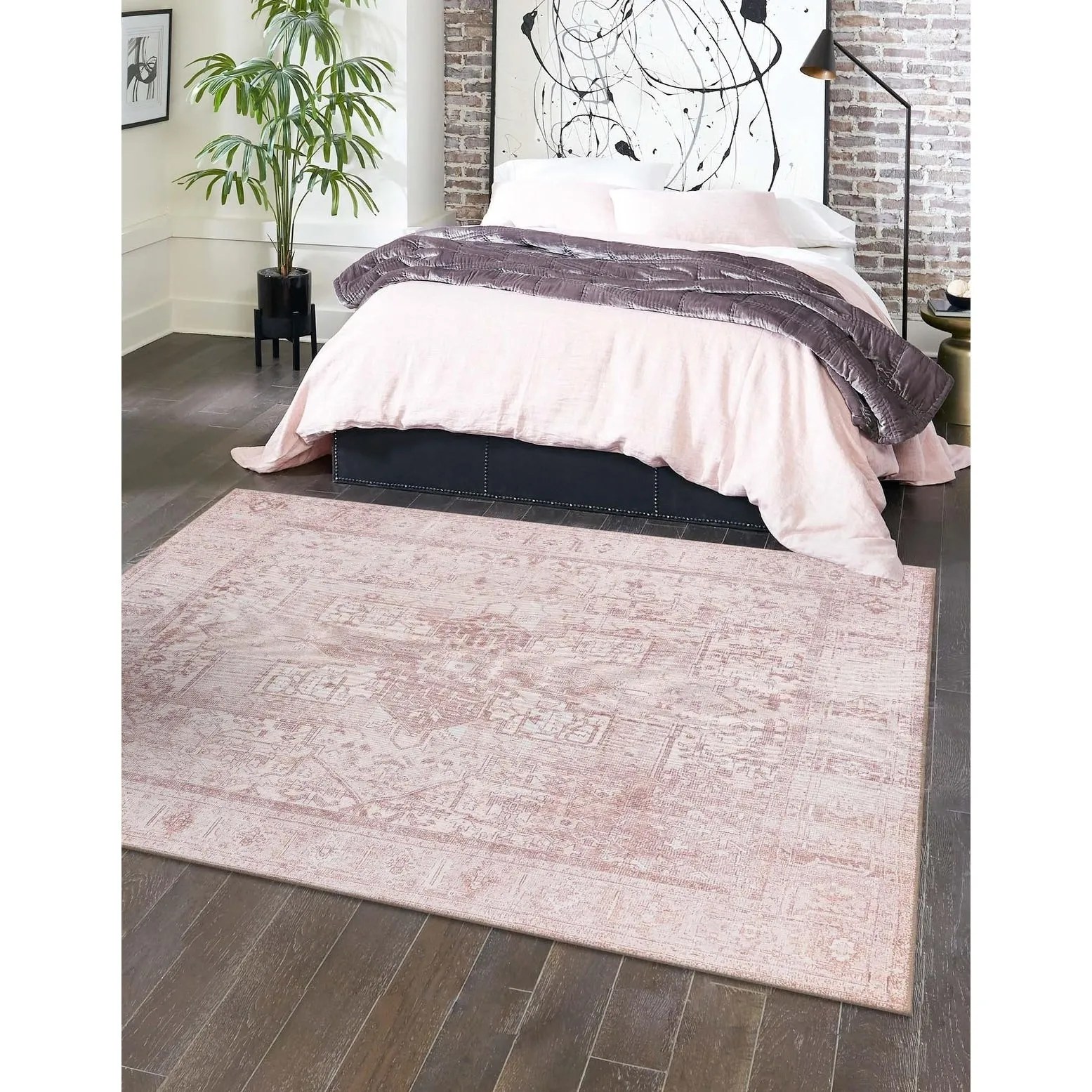 Transitional Rine Collection Area Rug