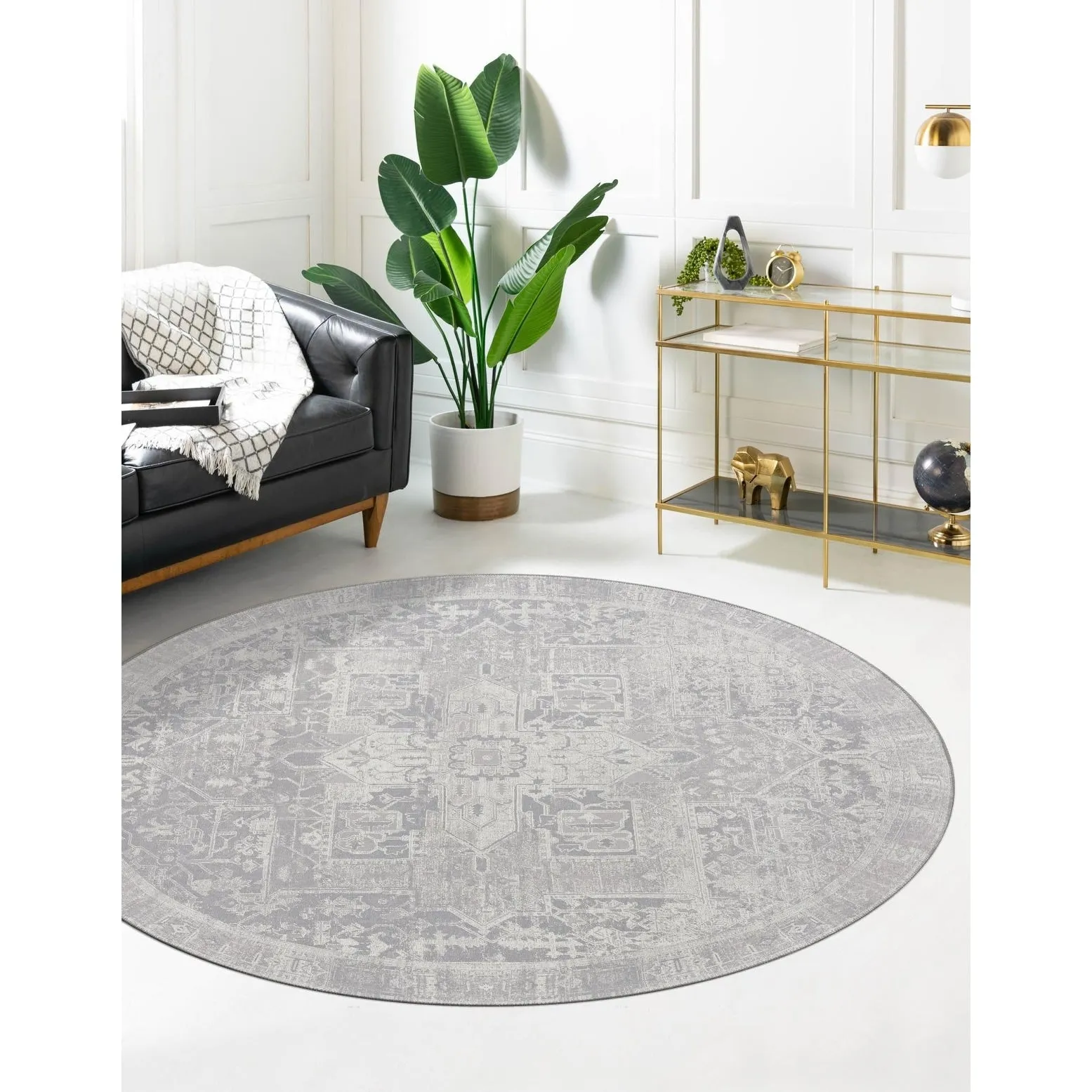 Transitional Rine Collection Area Rug