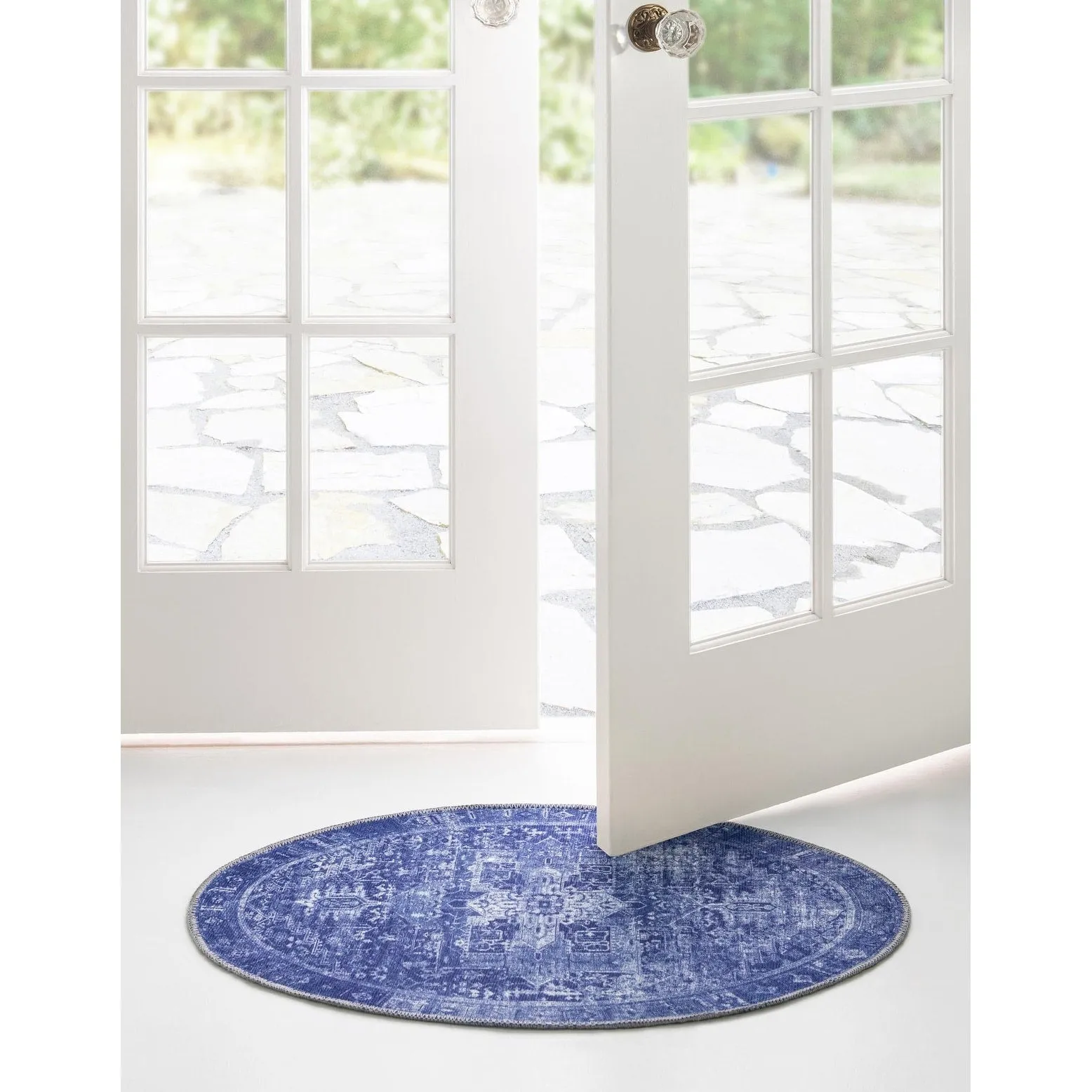 Transitional Rine Collection Area Rug
