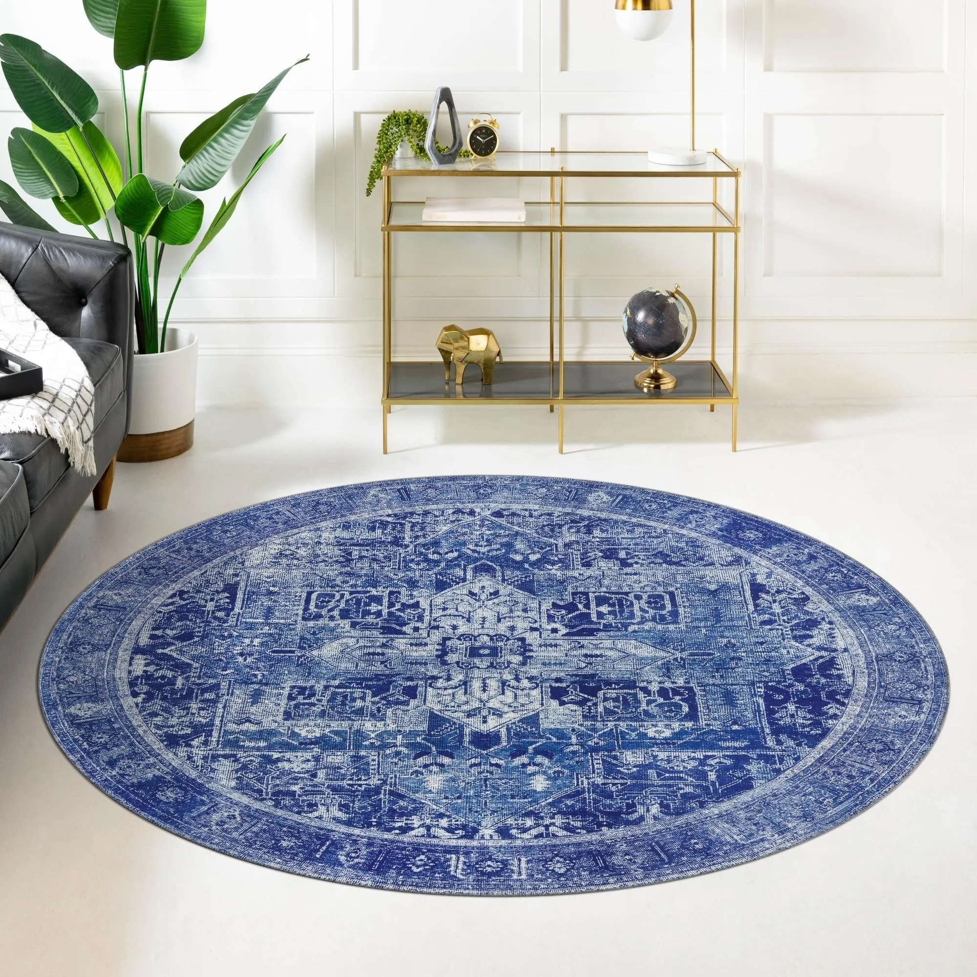 Transitional Rine Collection Area Rug