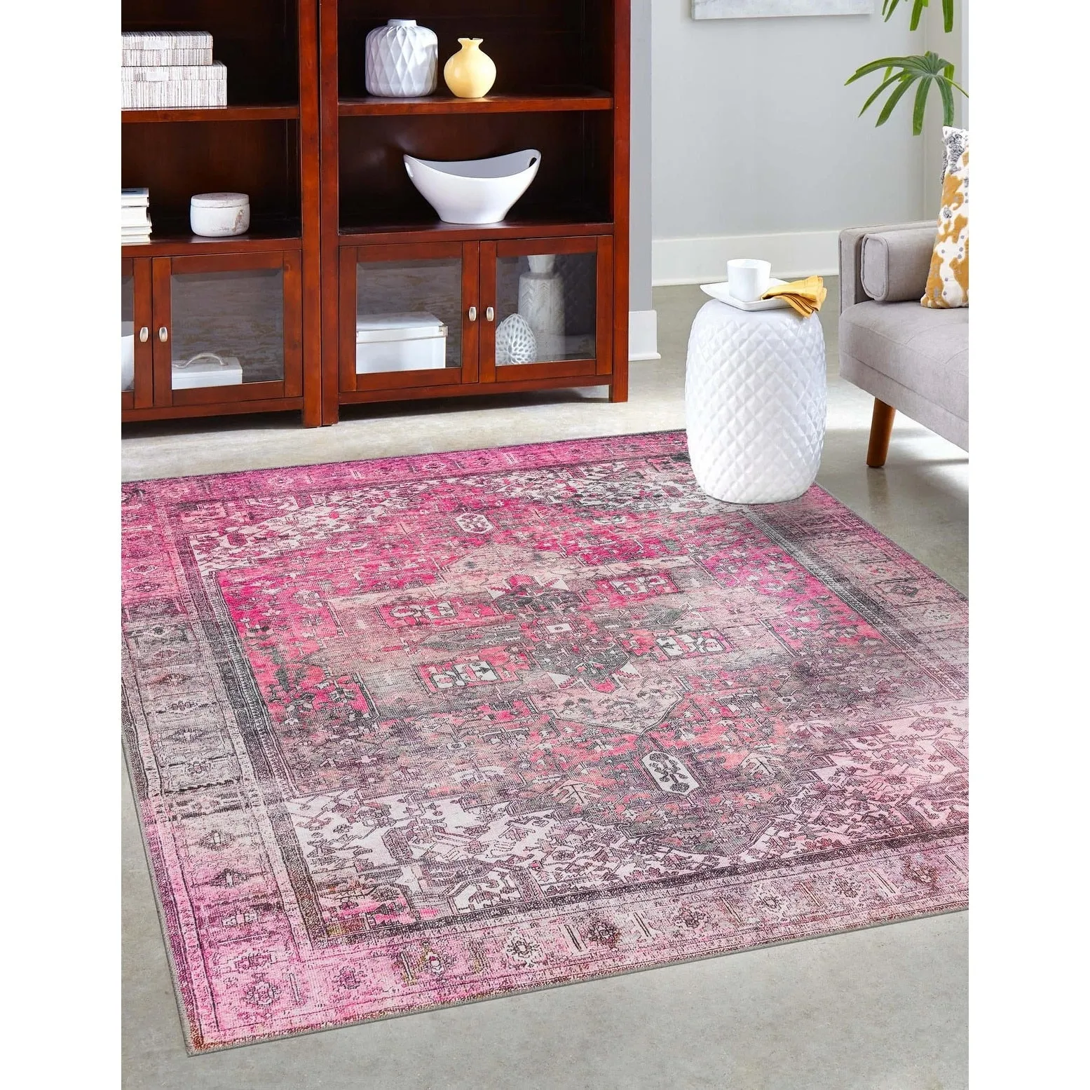 Transitional Rine Collection Area Rug