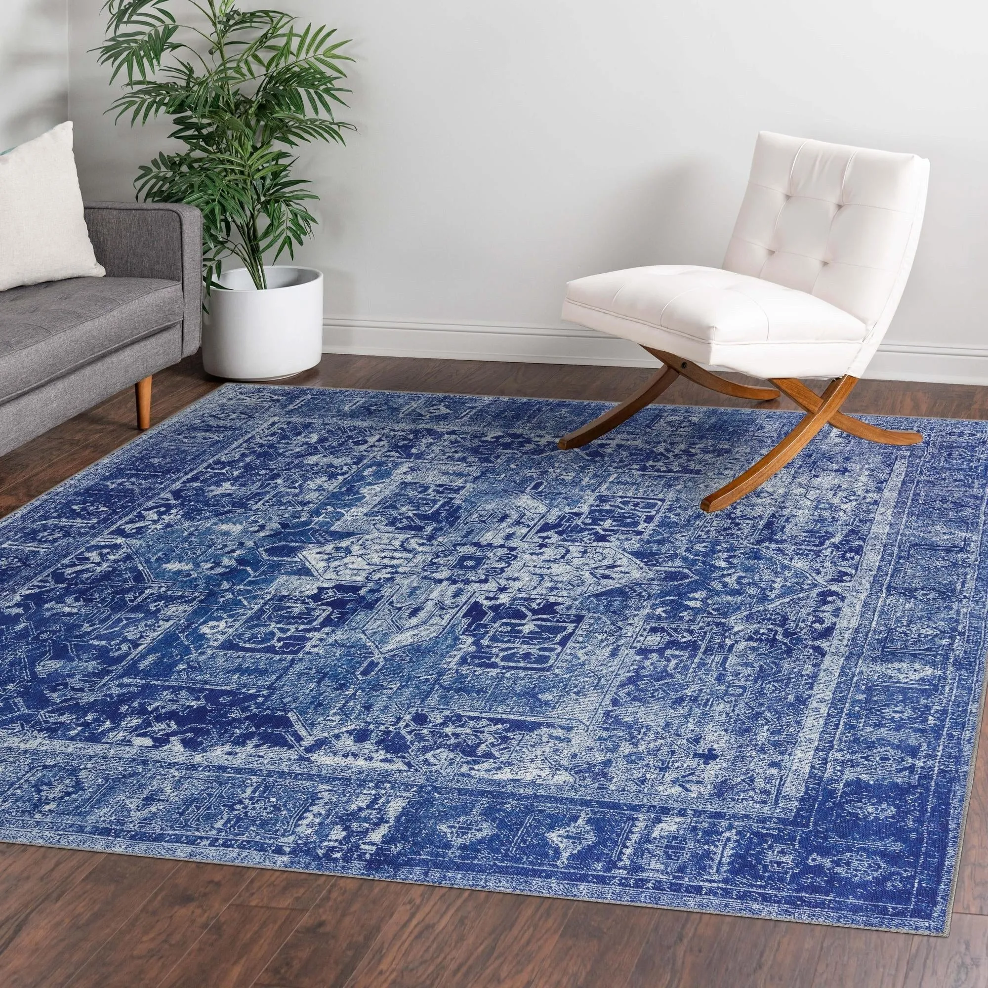 Transitional Rine Collection Area Rug