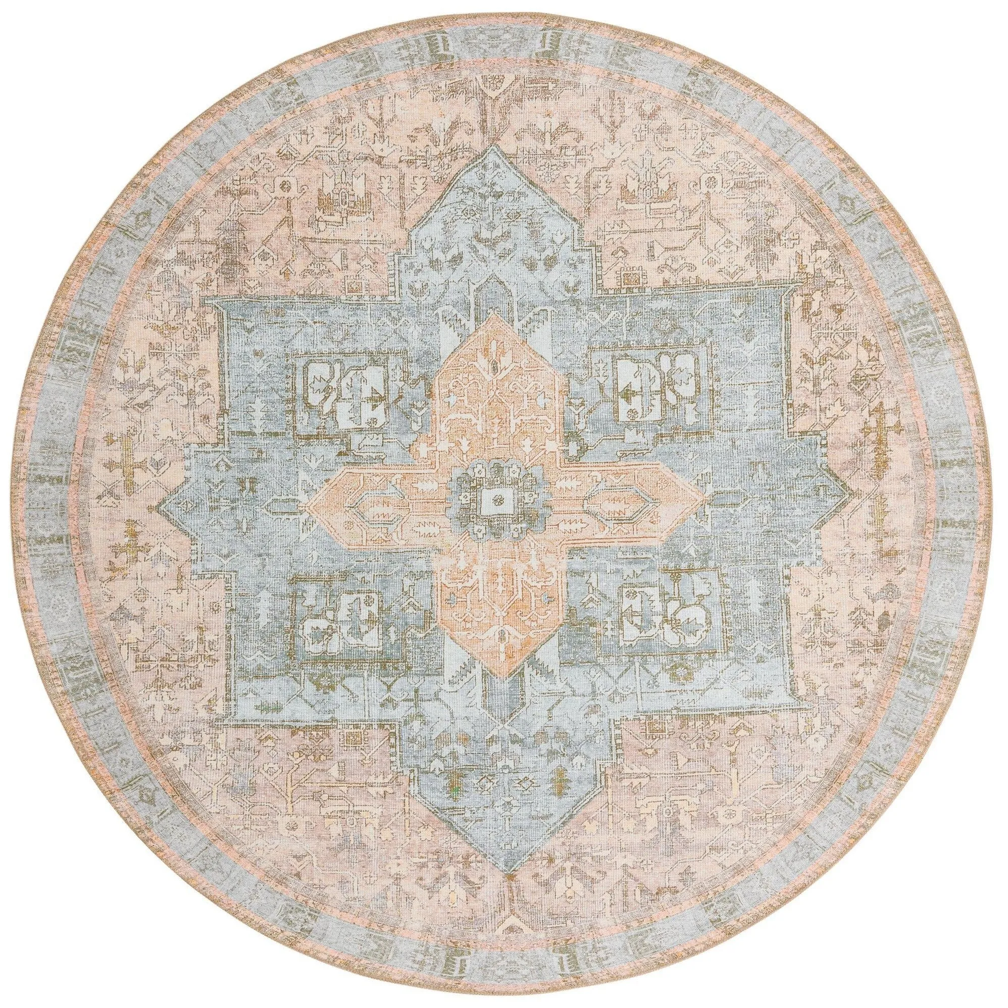 Transitional Rine Collection Area Rug