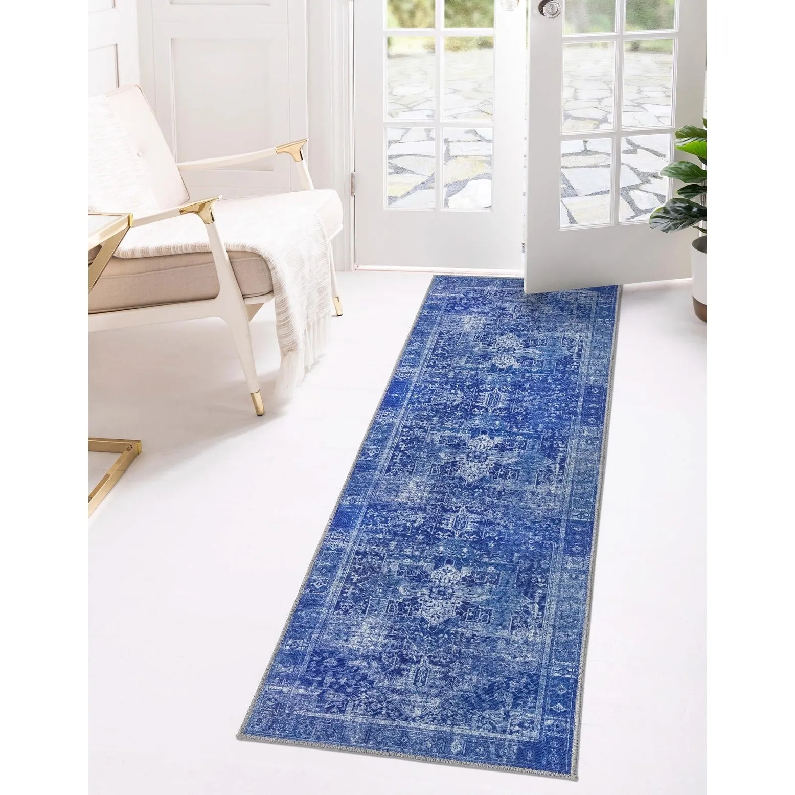 Transitional Rine Collection Area Rug