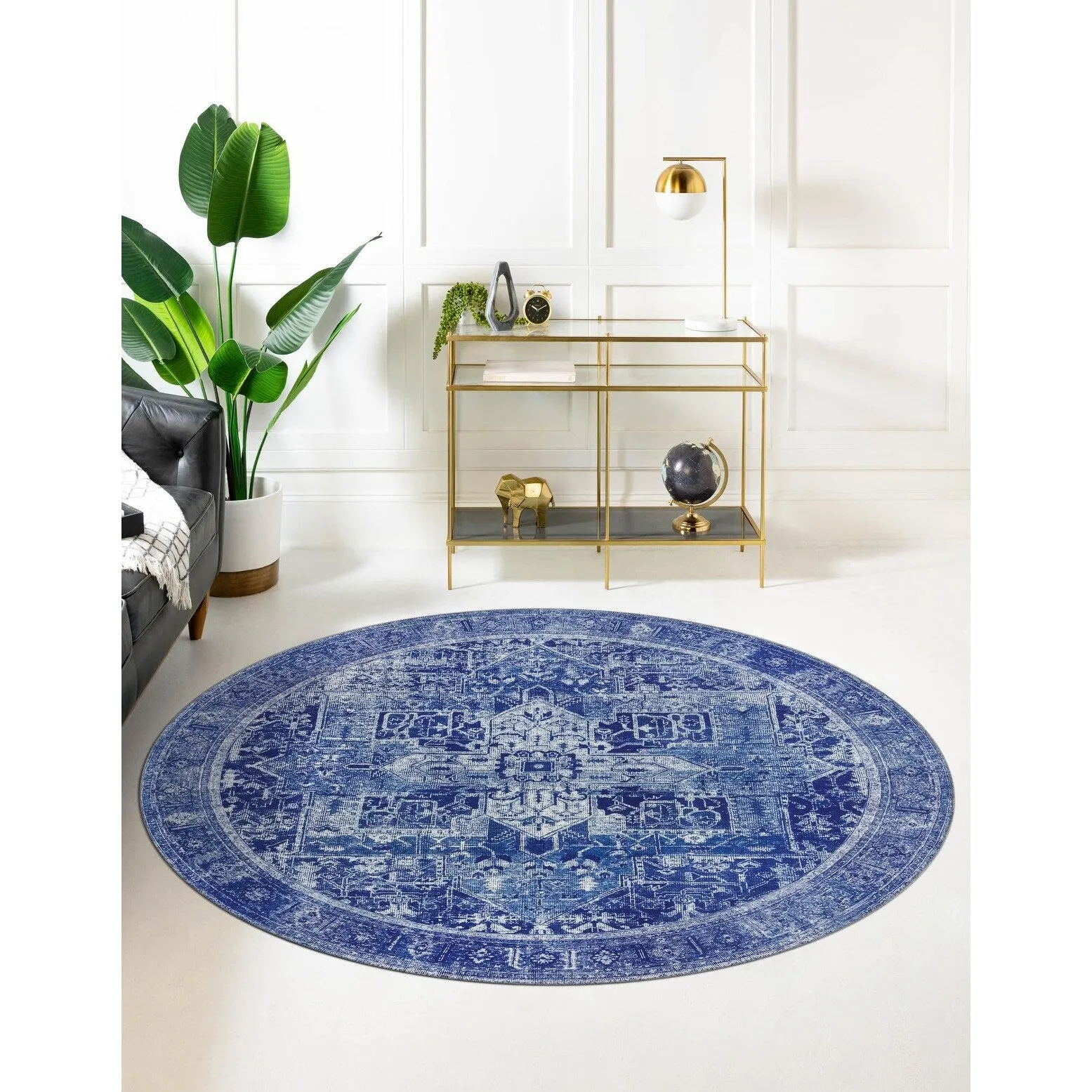 Transitional Rine Collection Area Rug