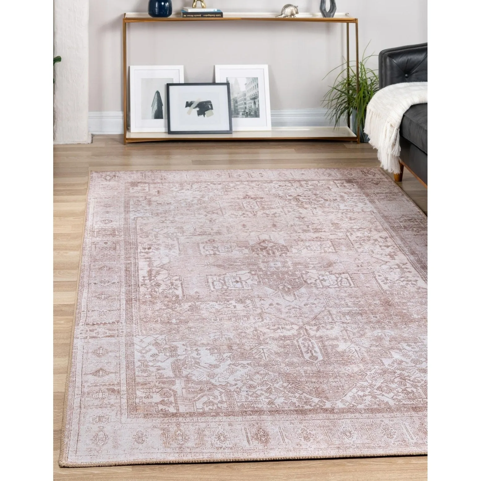 Transitional Rine Collection Area Rug