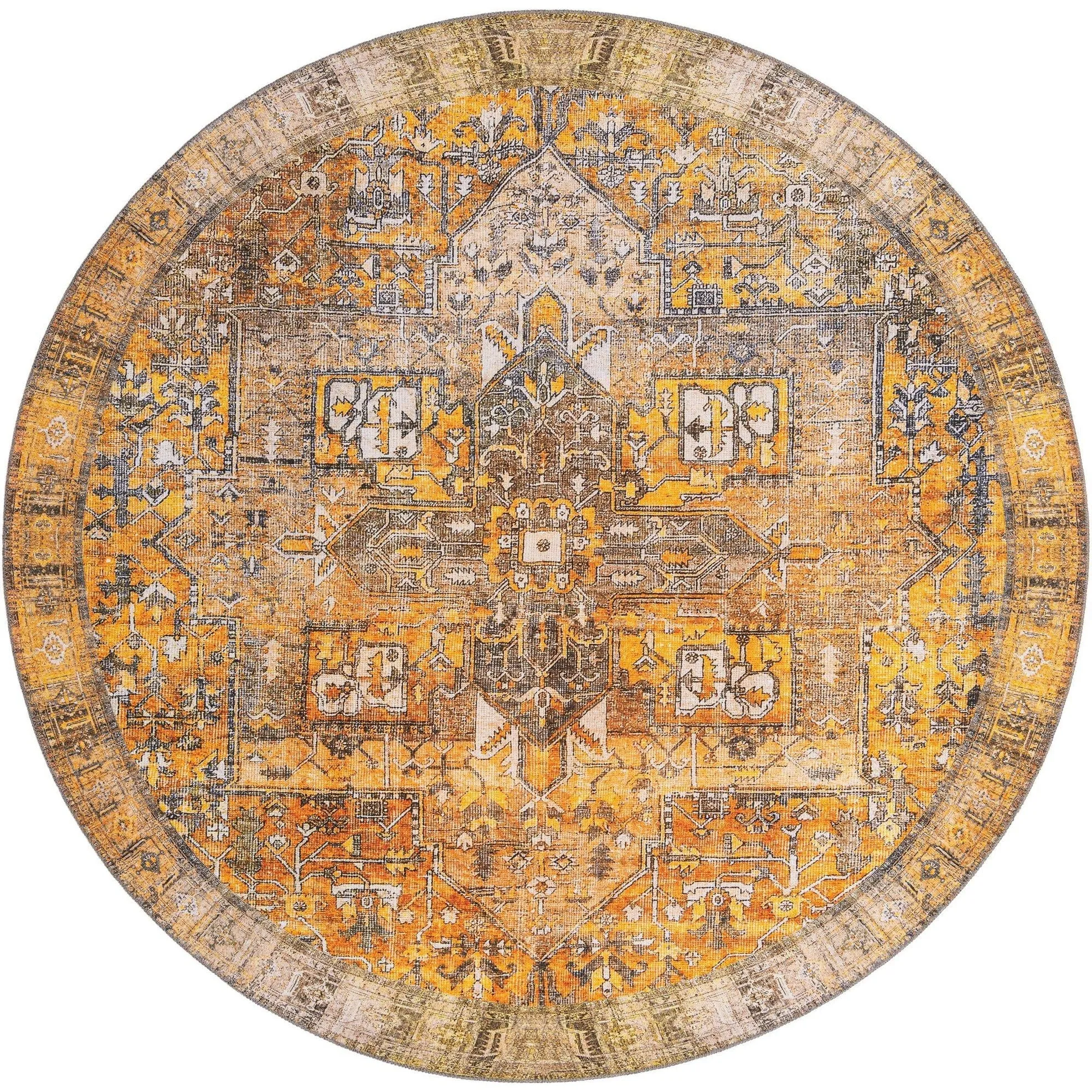 Transitional Rine Collection Area Rug
