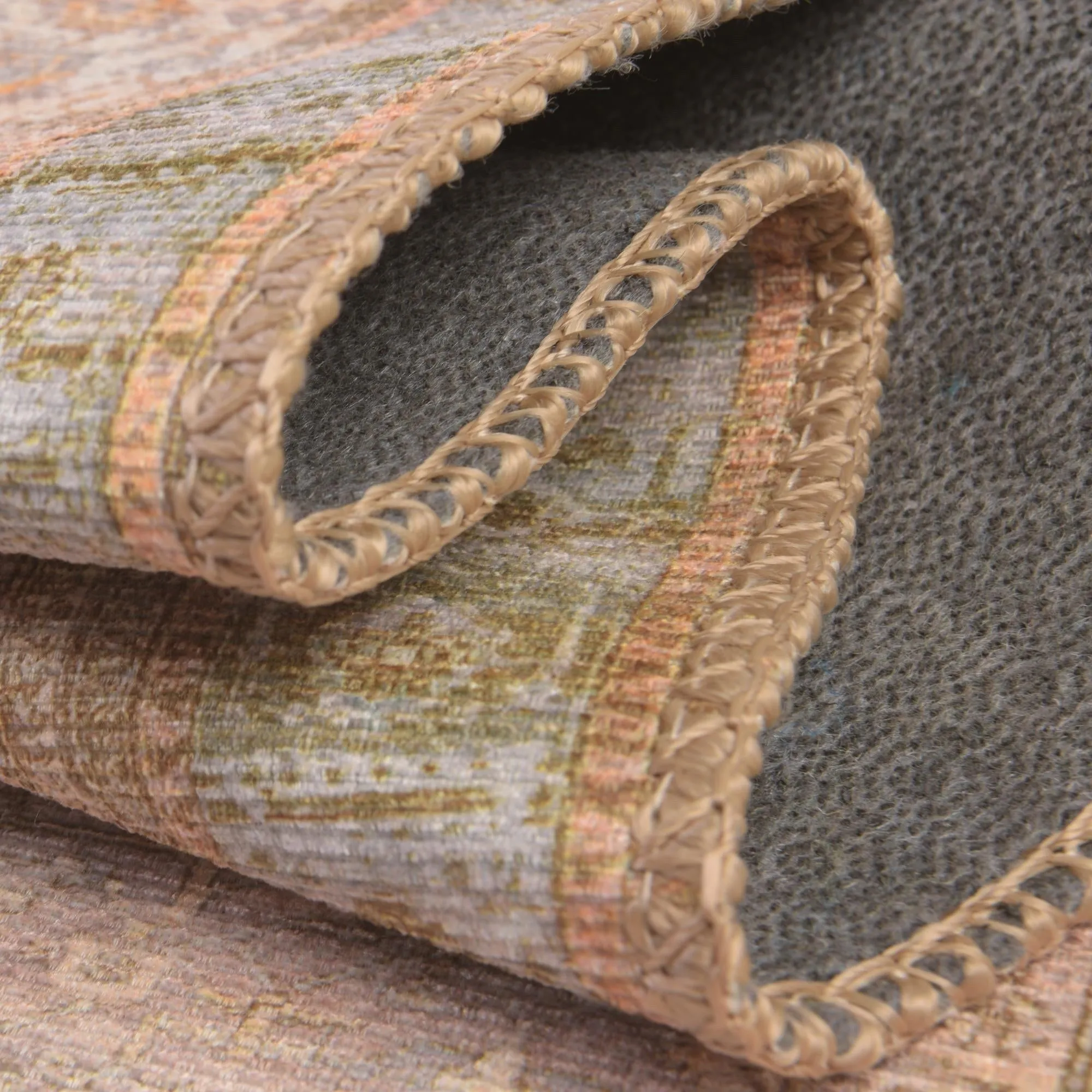 Transitional Rine Collection Area Rug