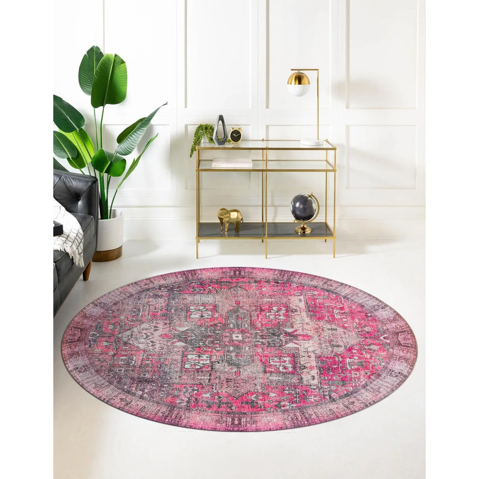 Transitional Rine Collection Area Rug