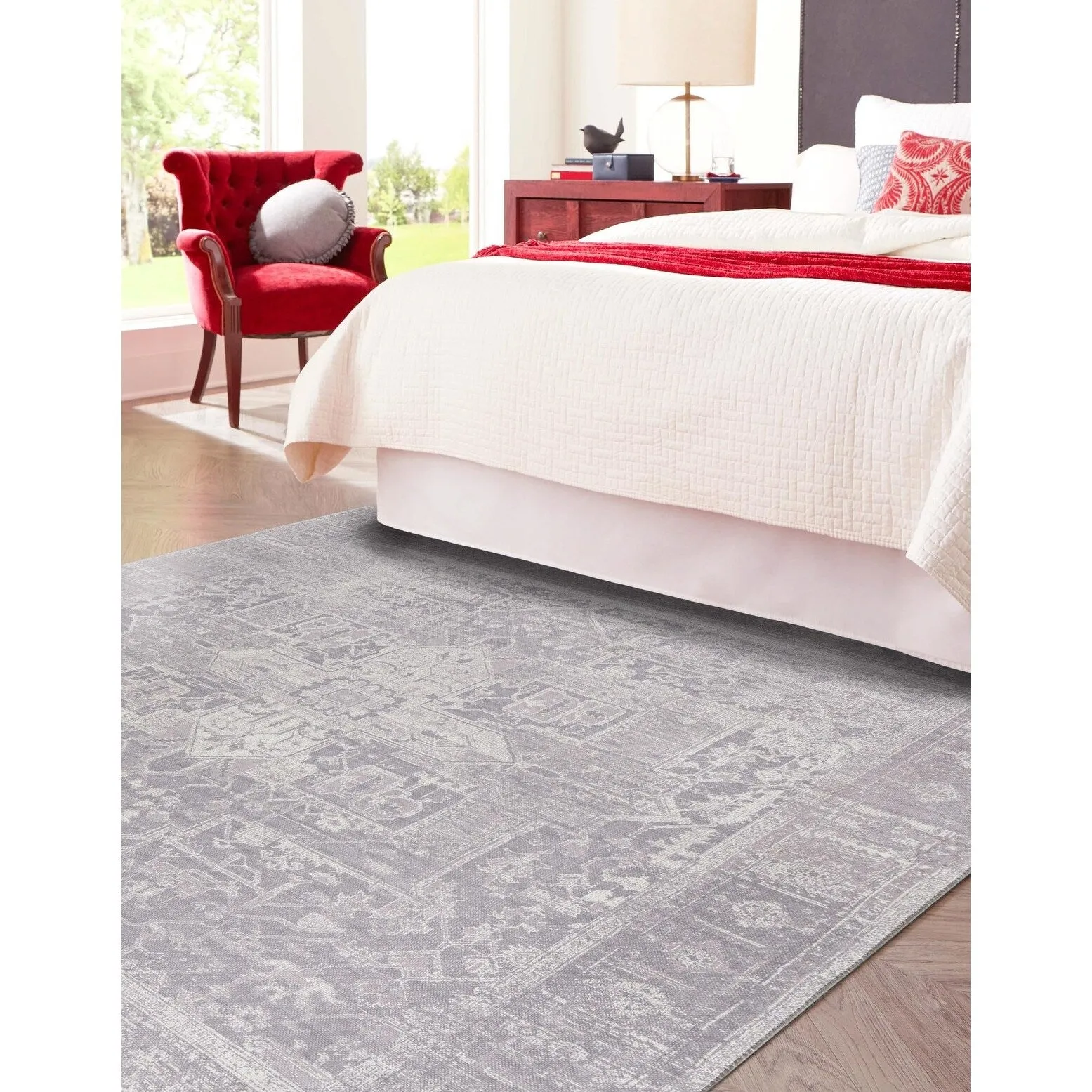 Transitional Rine Collection Area Rug
