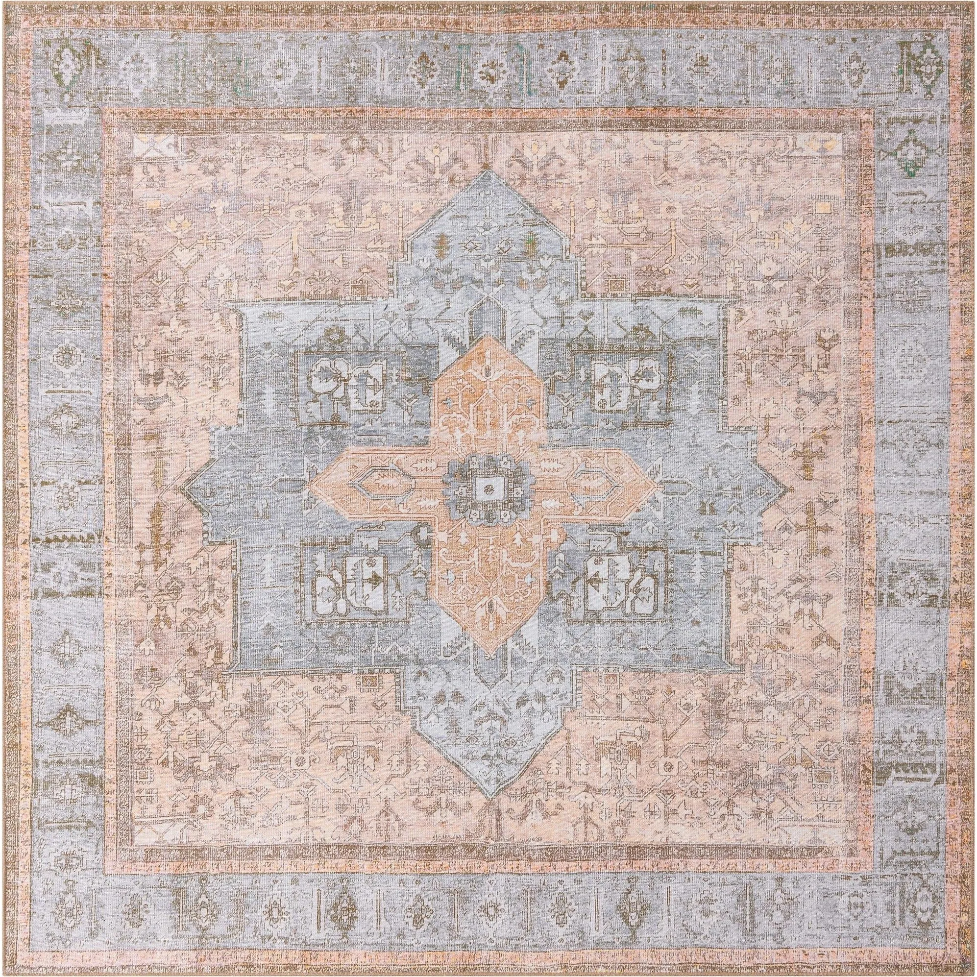 Transitional Rine Collection Area Rug