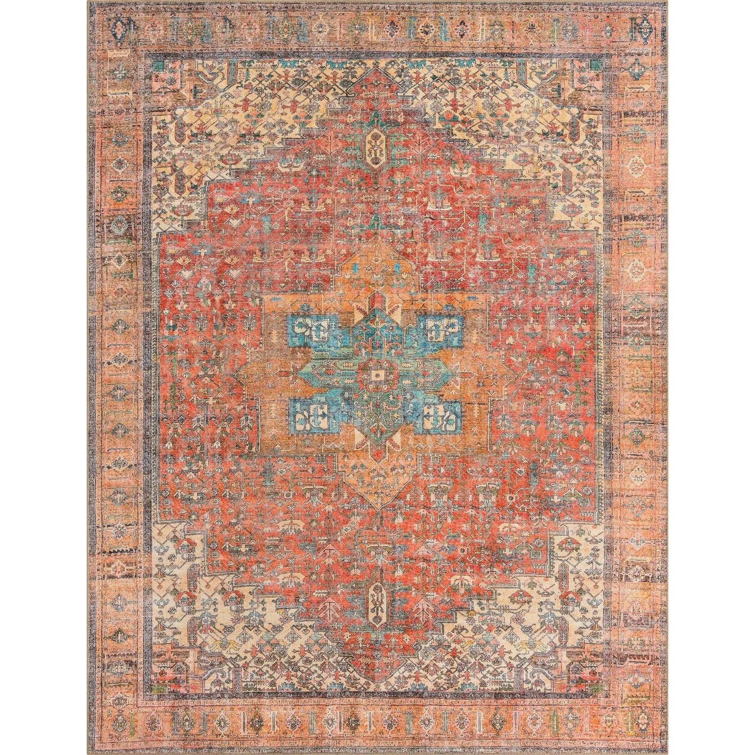 Transitional Rine Collection Area Rug