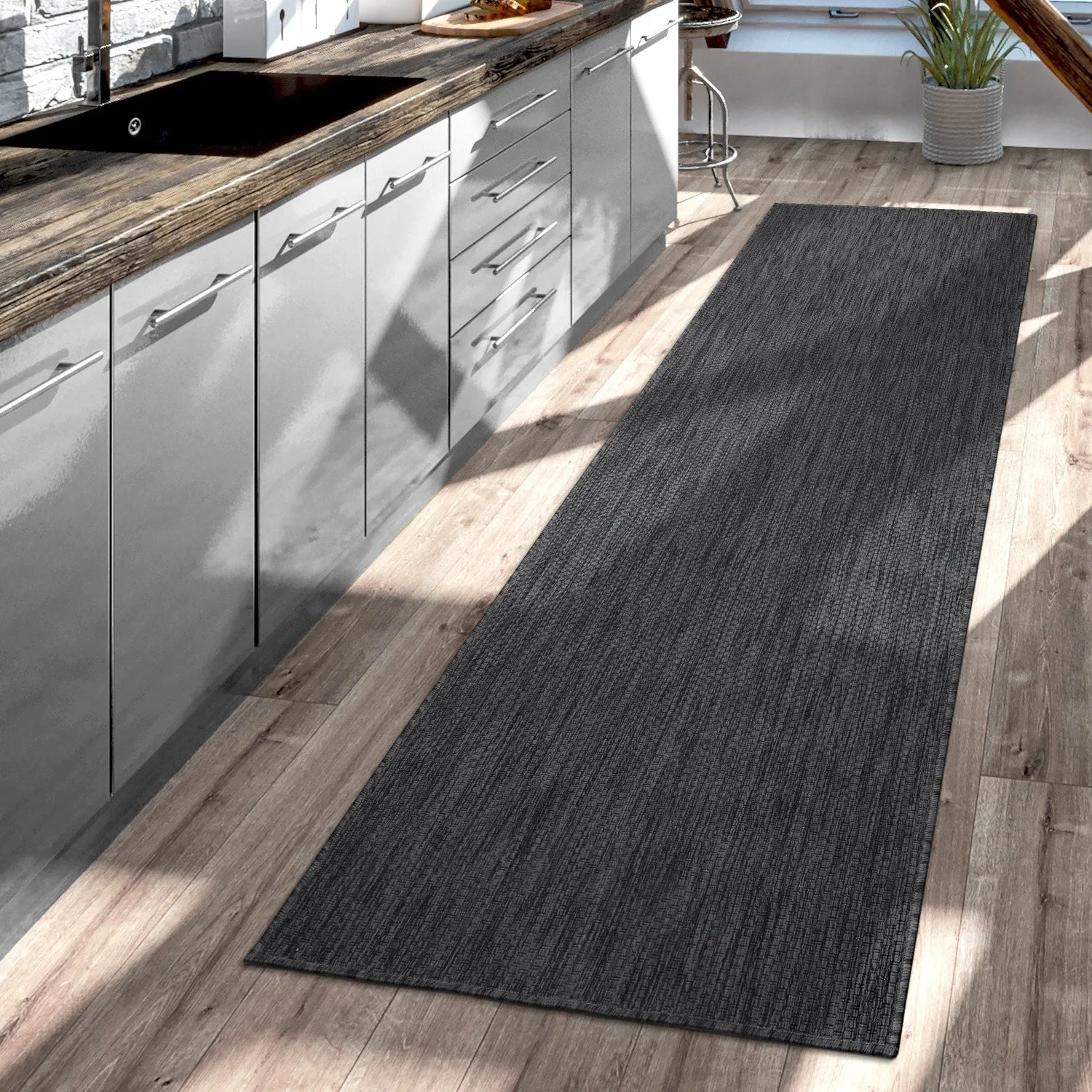Variegated Waterproof Outdoor Rug for Patio