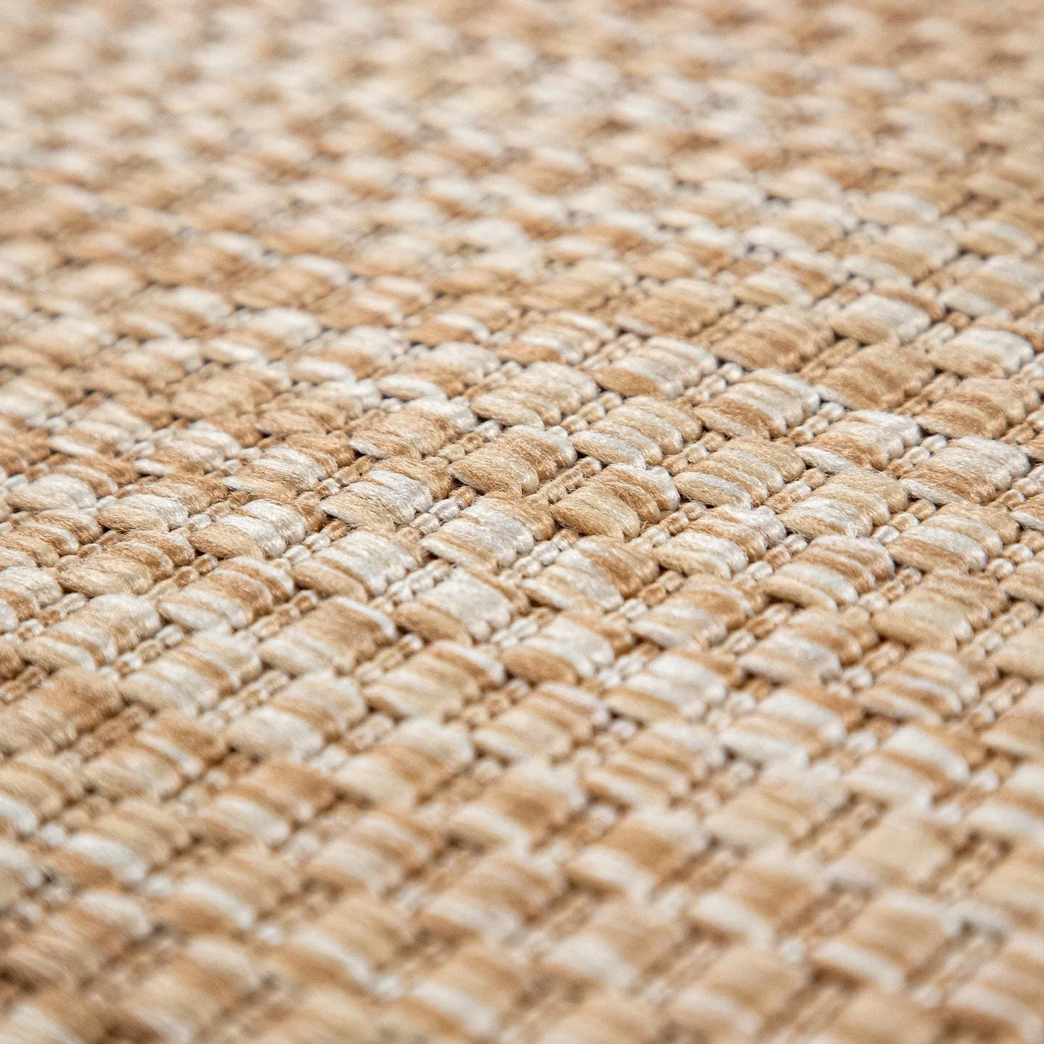 Variegated Waterproof Outdoor Rug for Patio