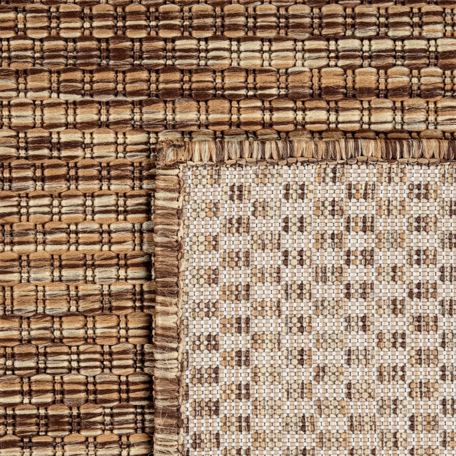 Variegated Waterproof Outdoor Rug for Patio