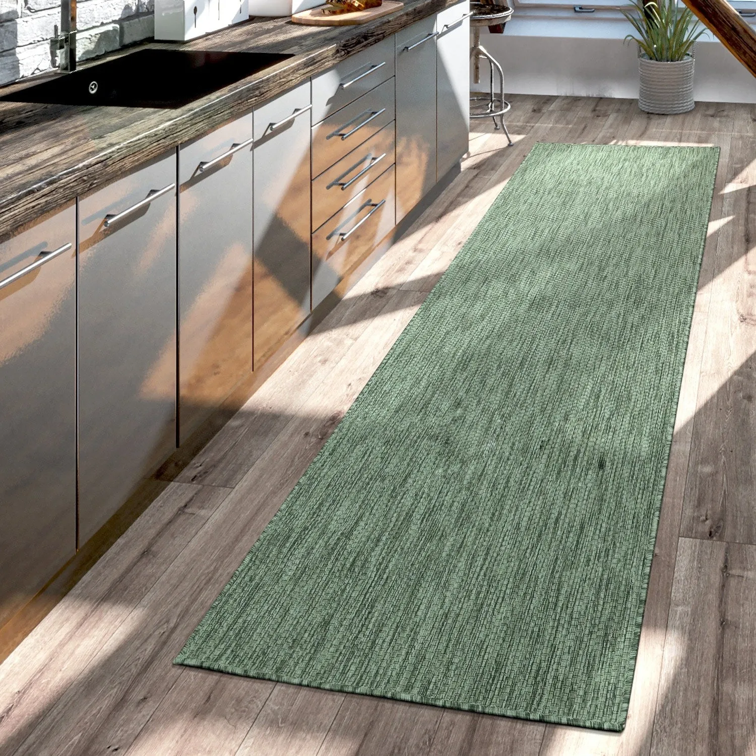 Variegated Waterproof Outdoor Rug for Patio