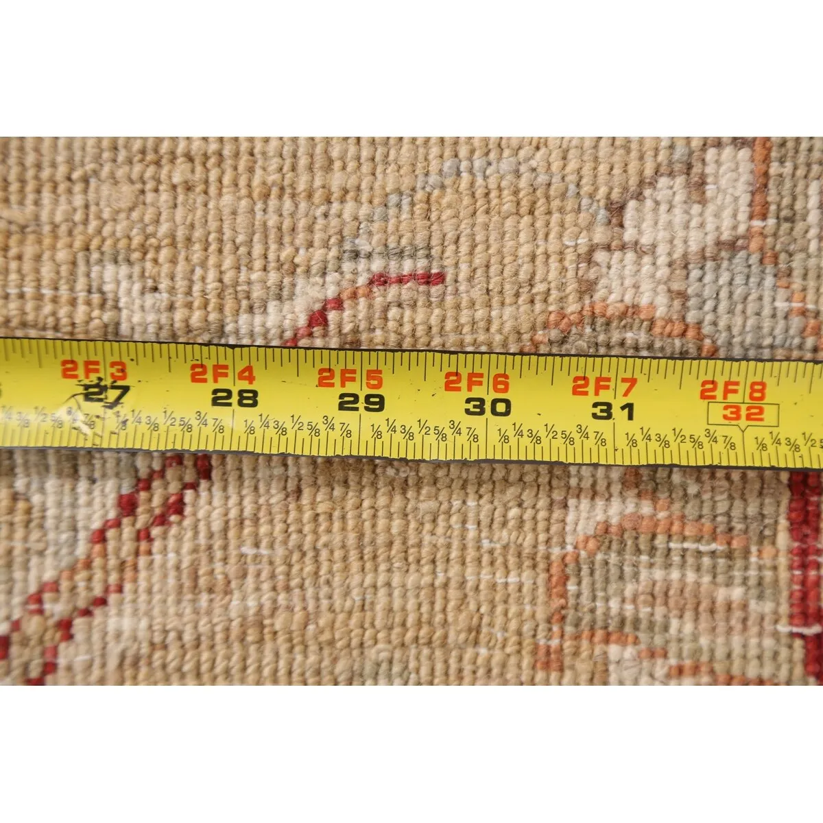 Vegetable Dye Floral Chobi Peshawar Area Rug Hand-knotted Wool Carpet - 6'0 x 9'0
