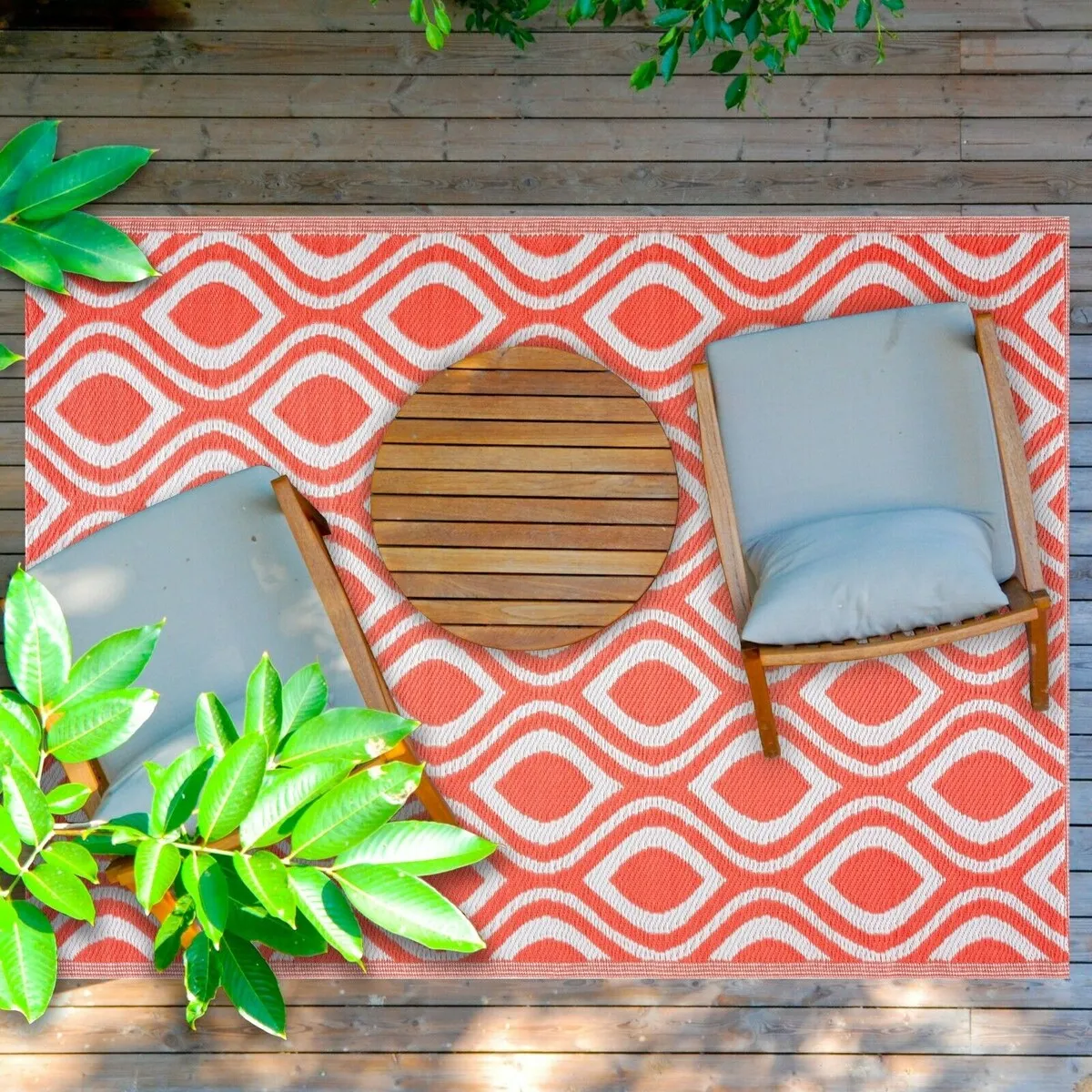 Venice Design 100% Eco-friendly Lightweight Plastic Outdoor Mat/Rug