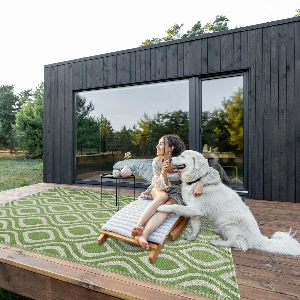 Venice Design 100% Eco-friendly Lightweight Plastic Outdoor Mat/Rug