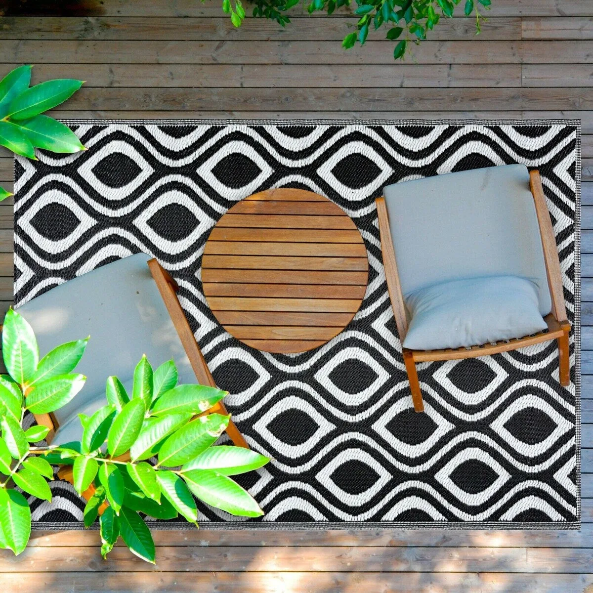 Venice Design 100% Eco-friendly Lightweight Plastic Outdoor Mat/Rug