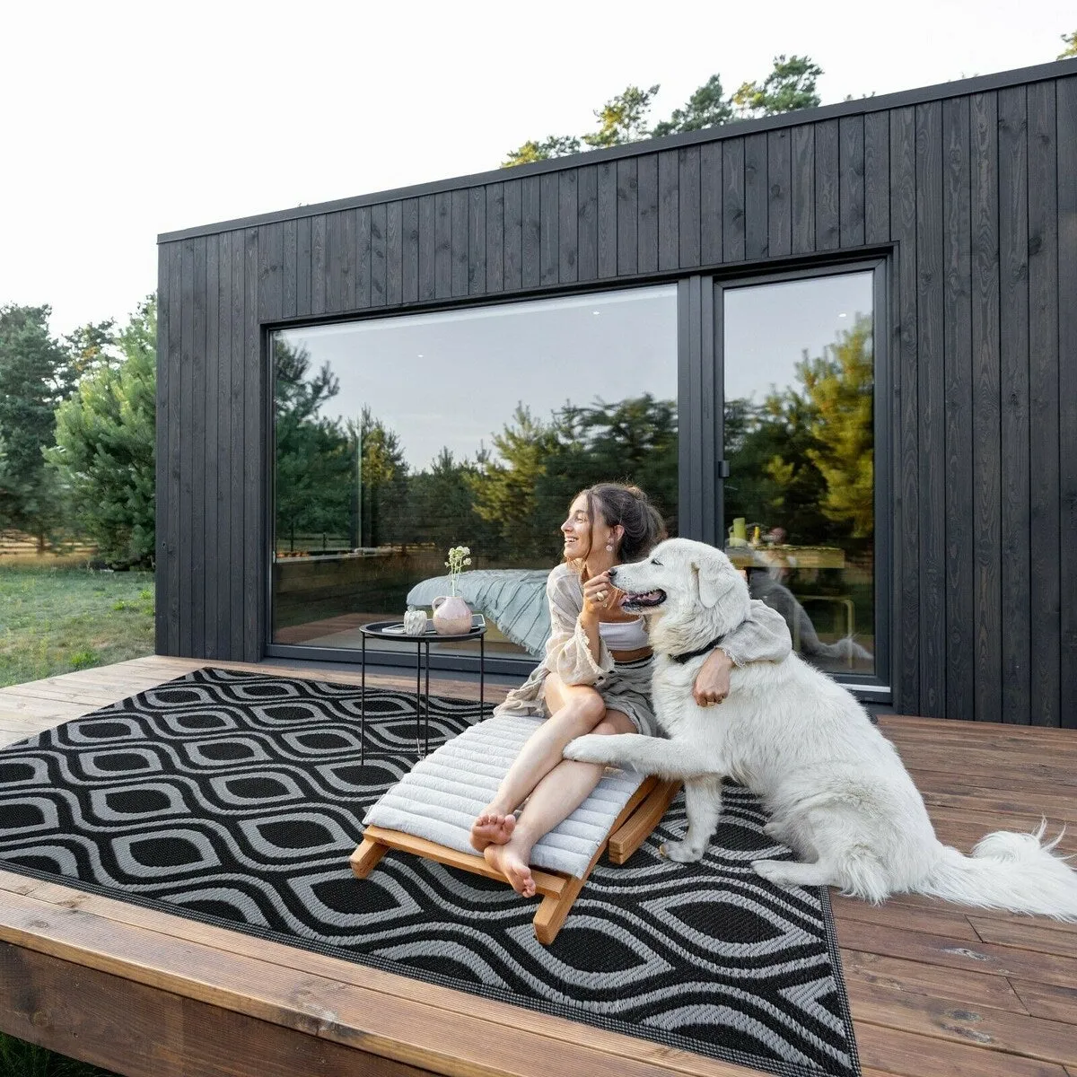 Venice Design 100% Eco-friendly Lightweight Plastic Outdoor Mat/Rug