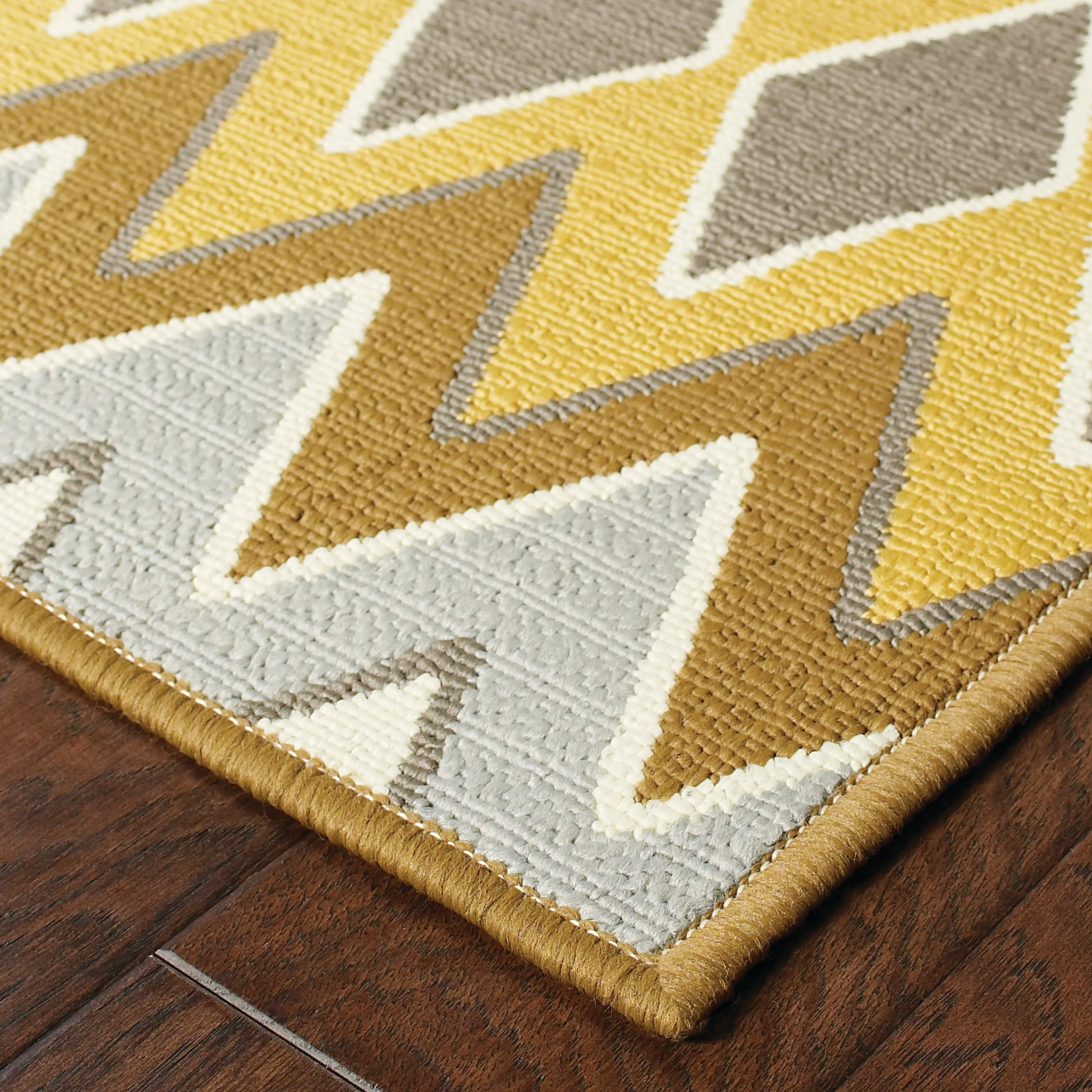 Vista Home Bar Harbour Outdoor/ Indoor Abstract Area Rug