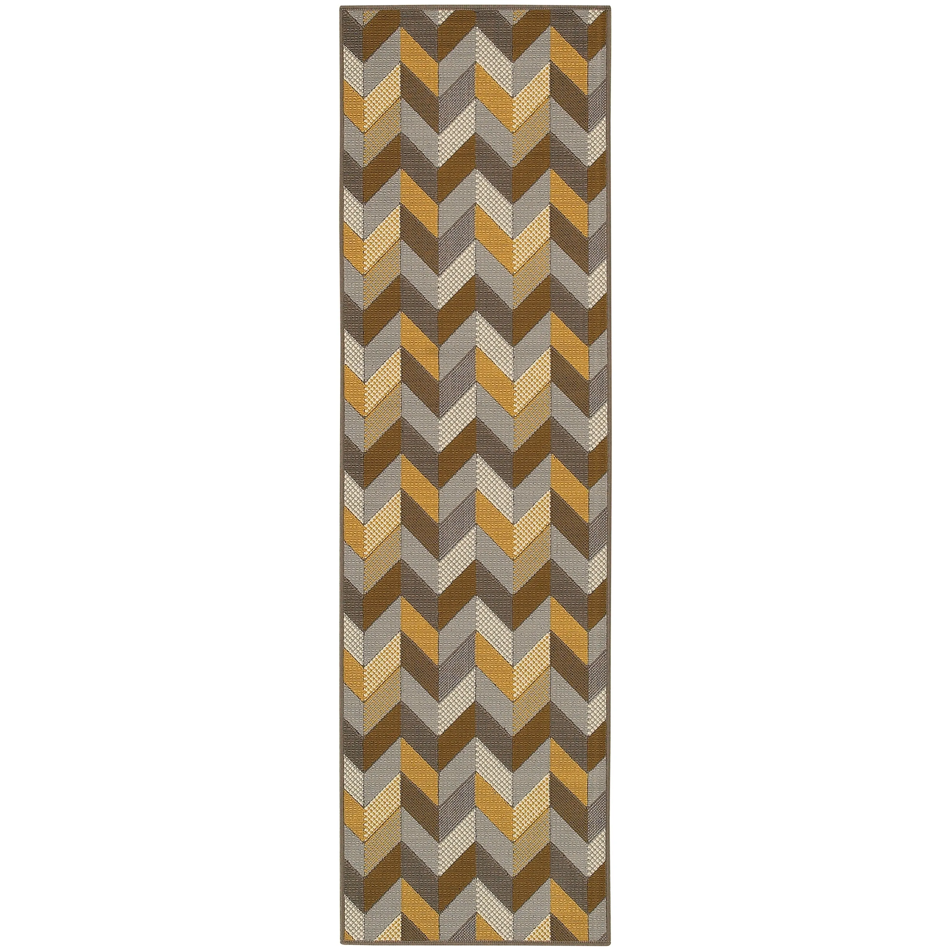 Vista Home Bar Harbour Outdoor/ Indoor Abstract Area Rug