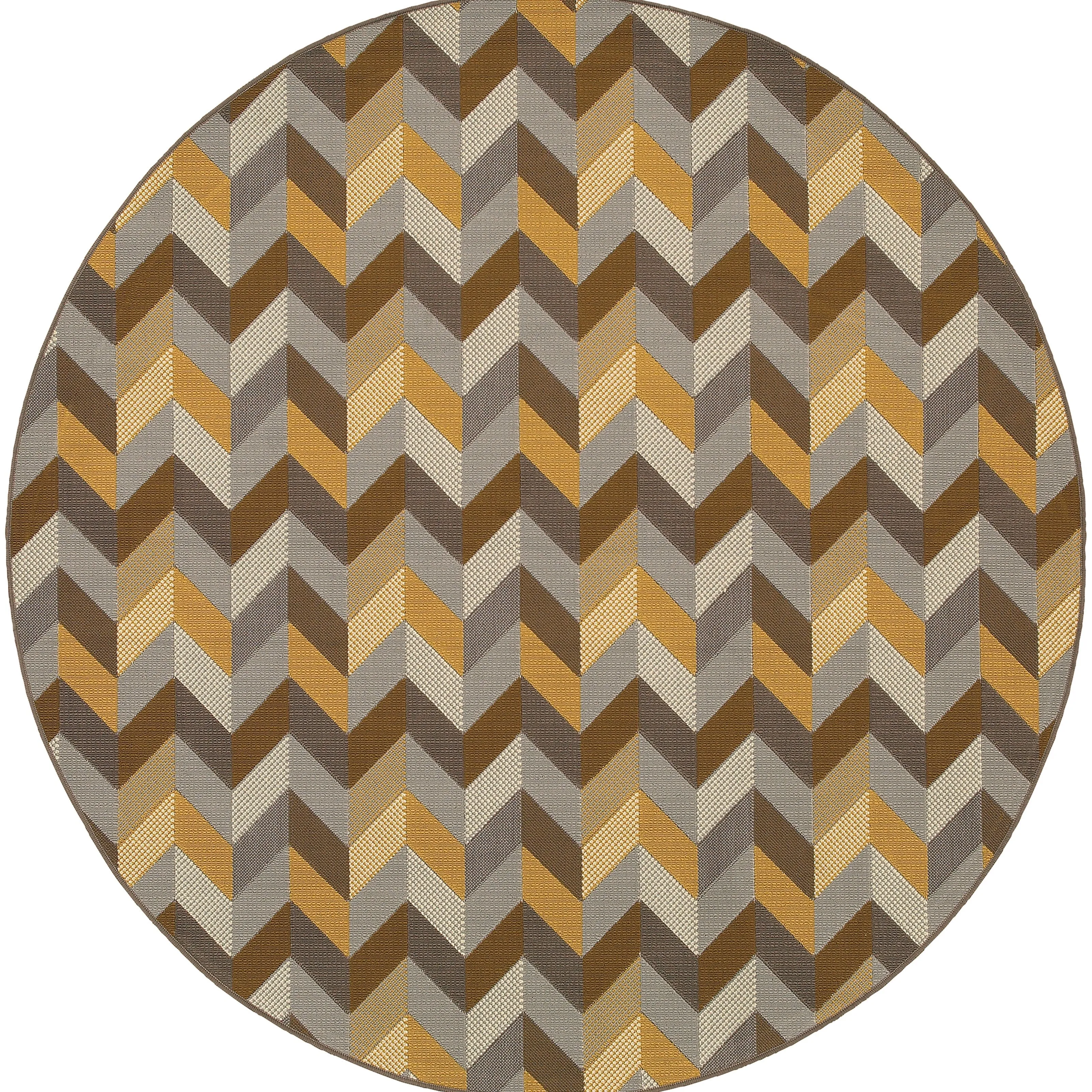 Vista Home Bar Harbour Outdoor/ Indoor Abstract Area Rug