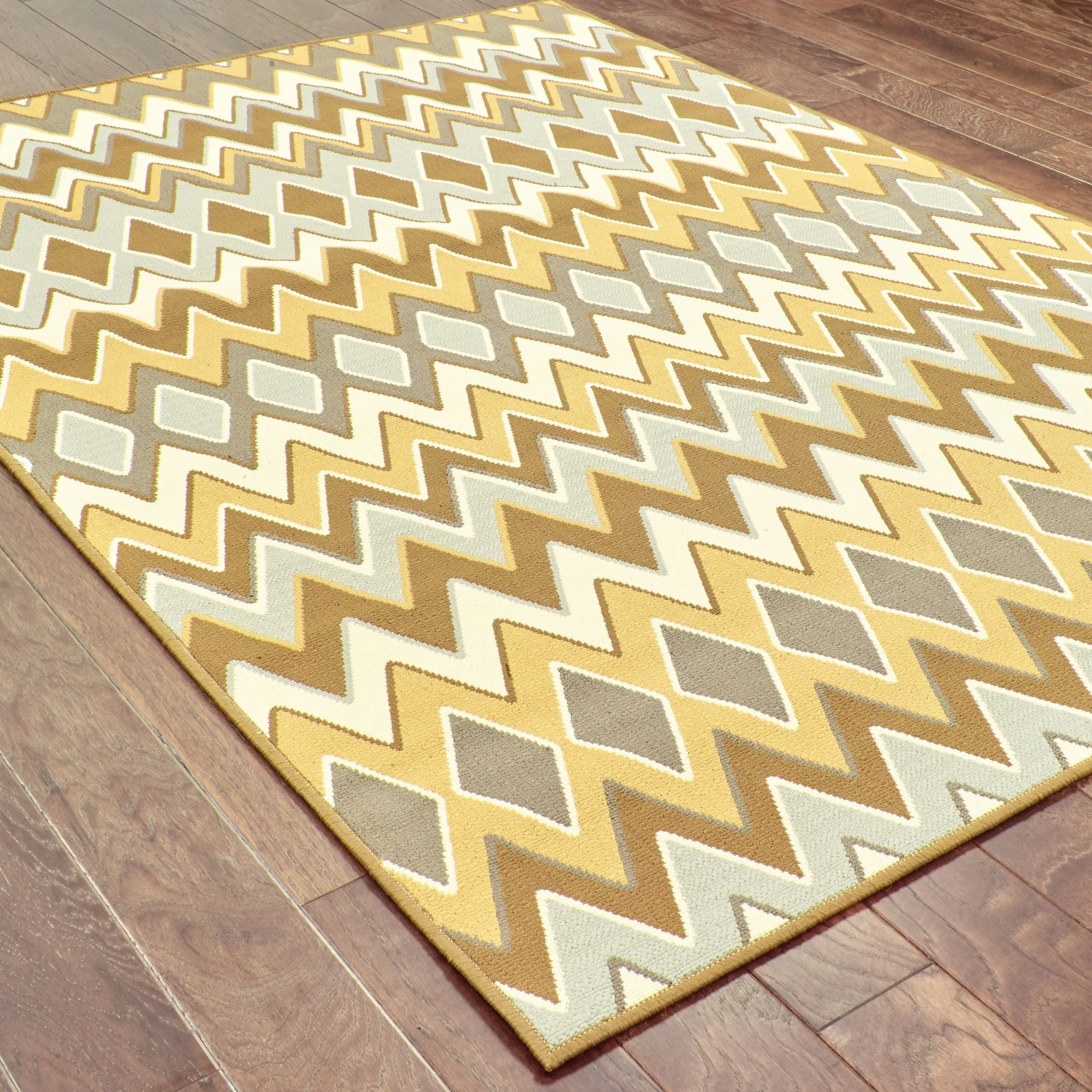 Vista Home Bar Harbour Outdoor/ Indoor Abstract Area Rug
