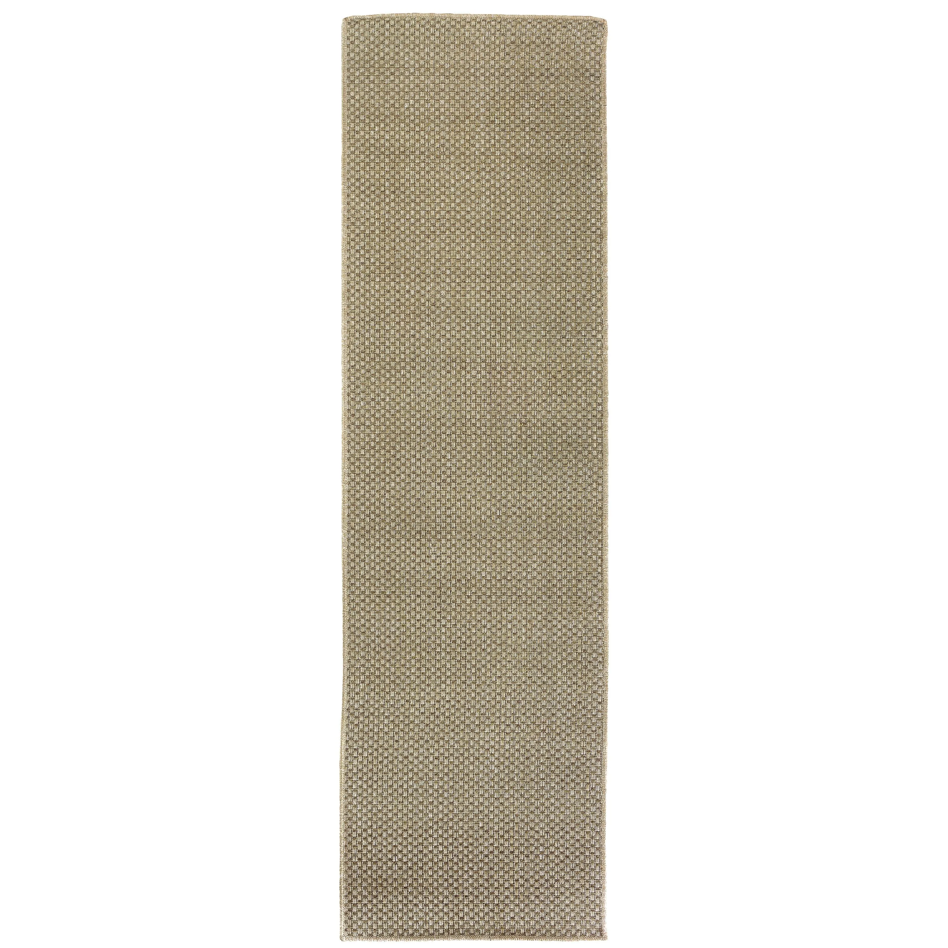 Vista Home Kauai Tonal Basket Weave Indoor-Outdoor Rug.