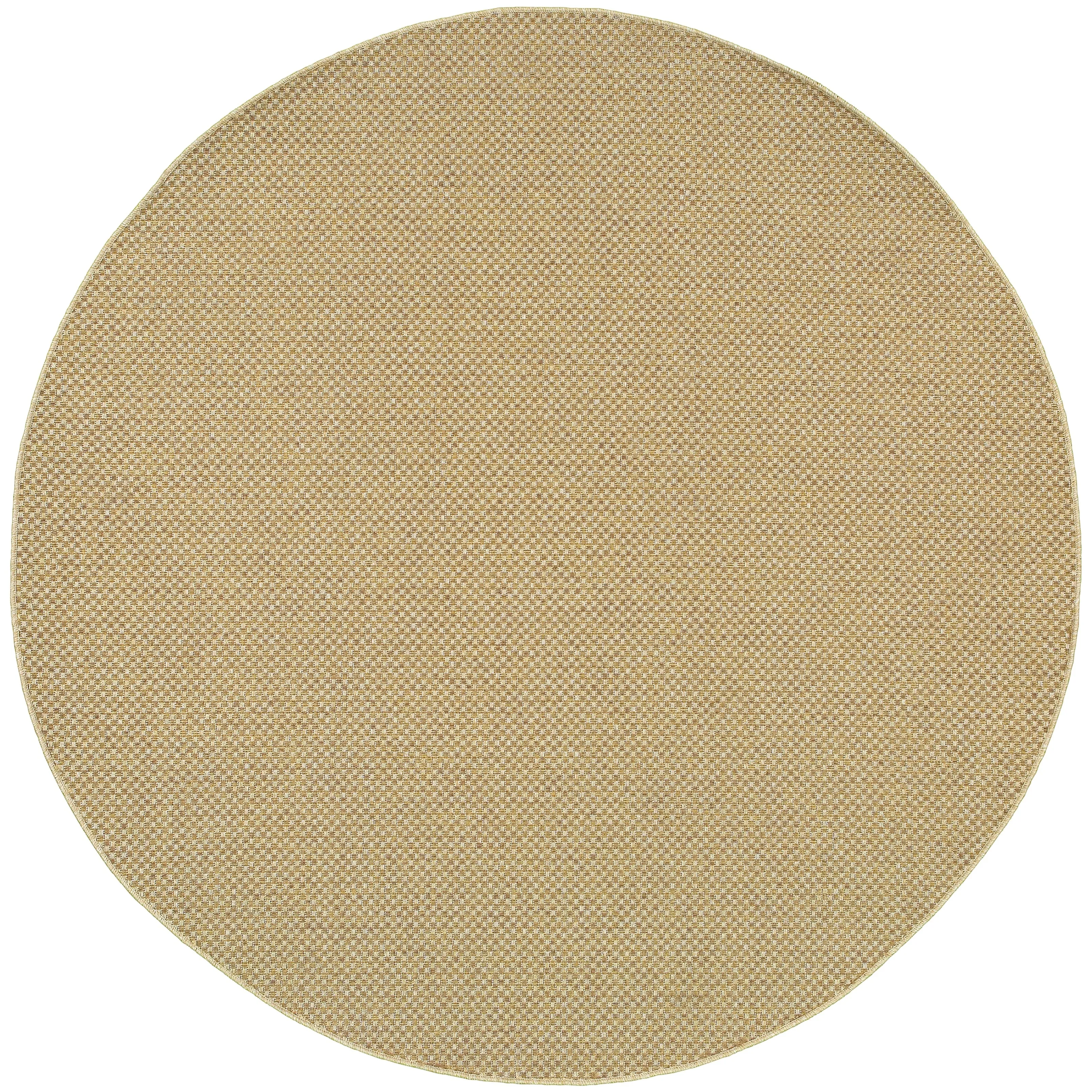 Vista Home Kauai Tonal Basket Weave Indoor-Outdoor Rug.
