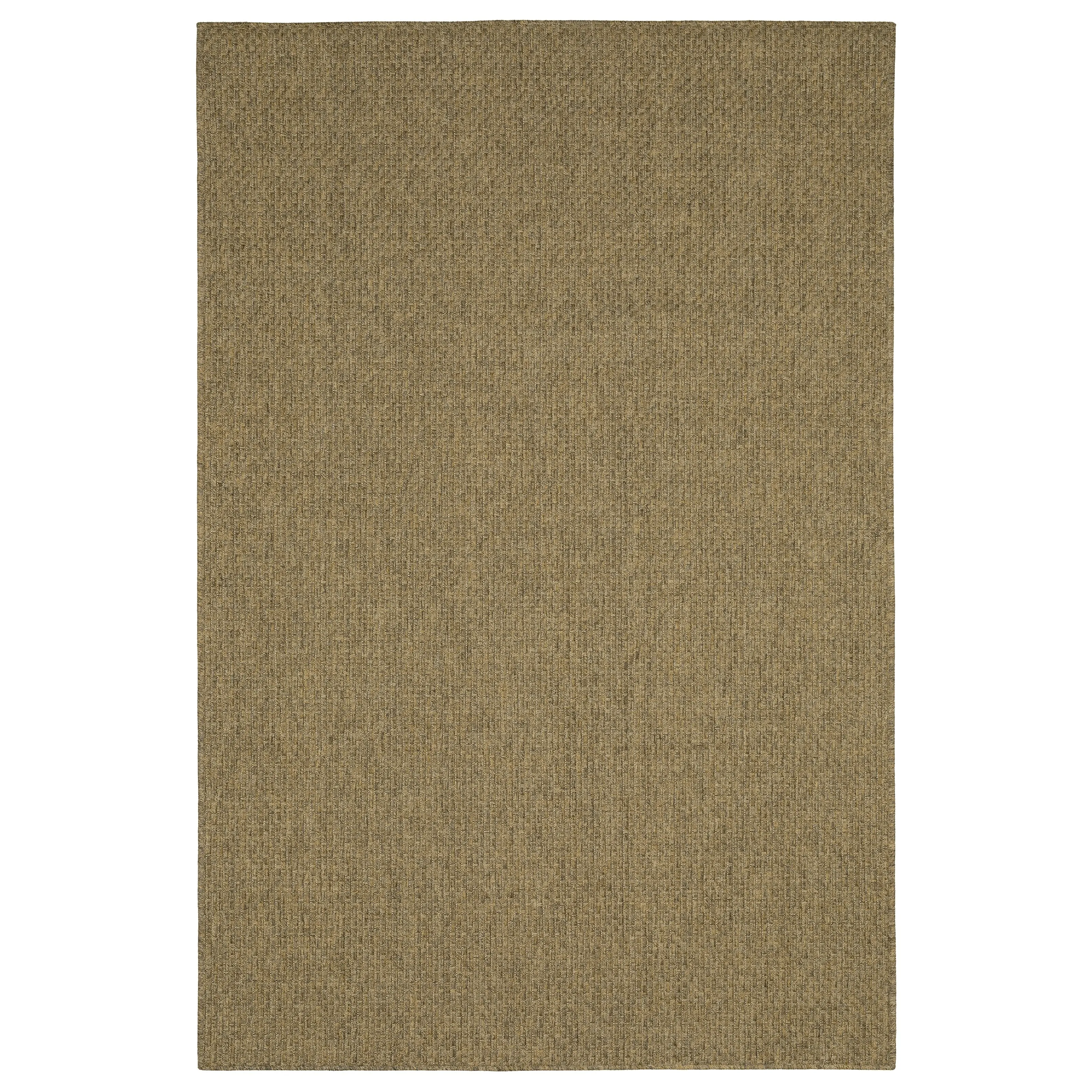 Vista Home Kauai Tonal Basket Weave Indoor-Outdoor Rug.