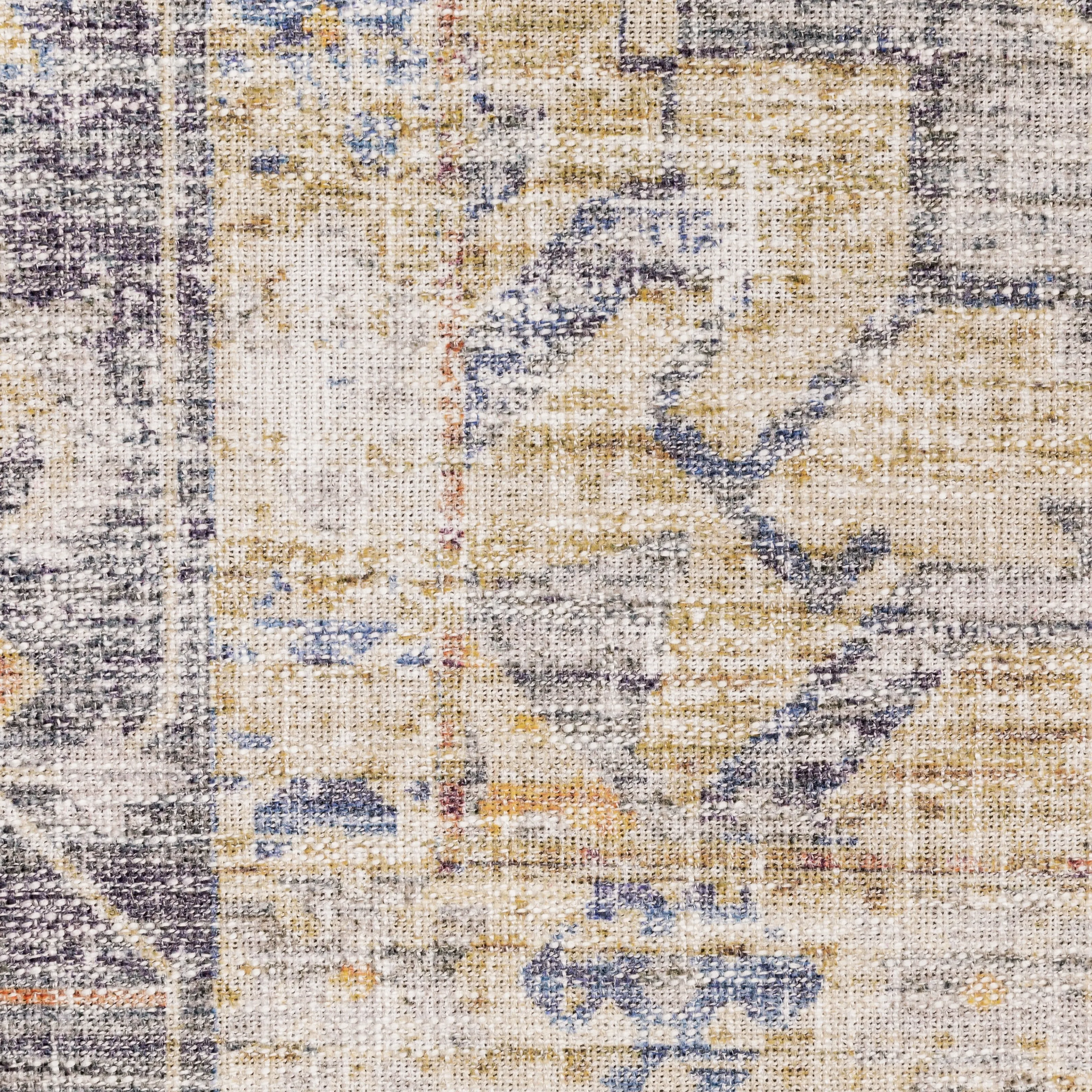 Vista Home Montreux Vintage Medallion Blue Area Rug