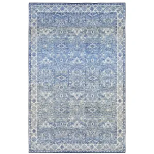 Vista Home Montreux Vintage Traditional Blue Area Rug