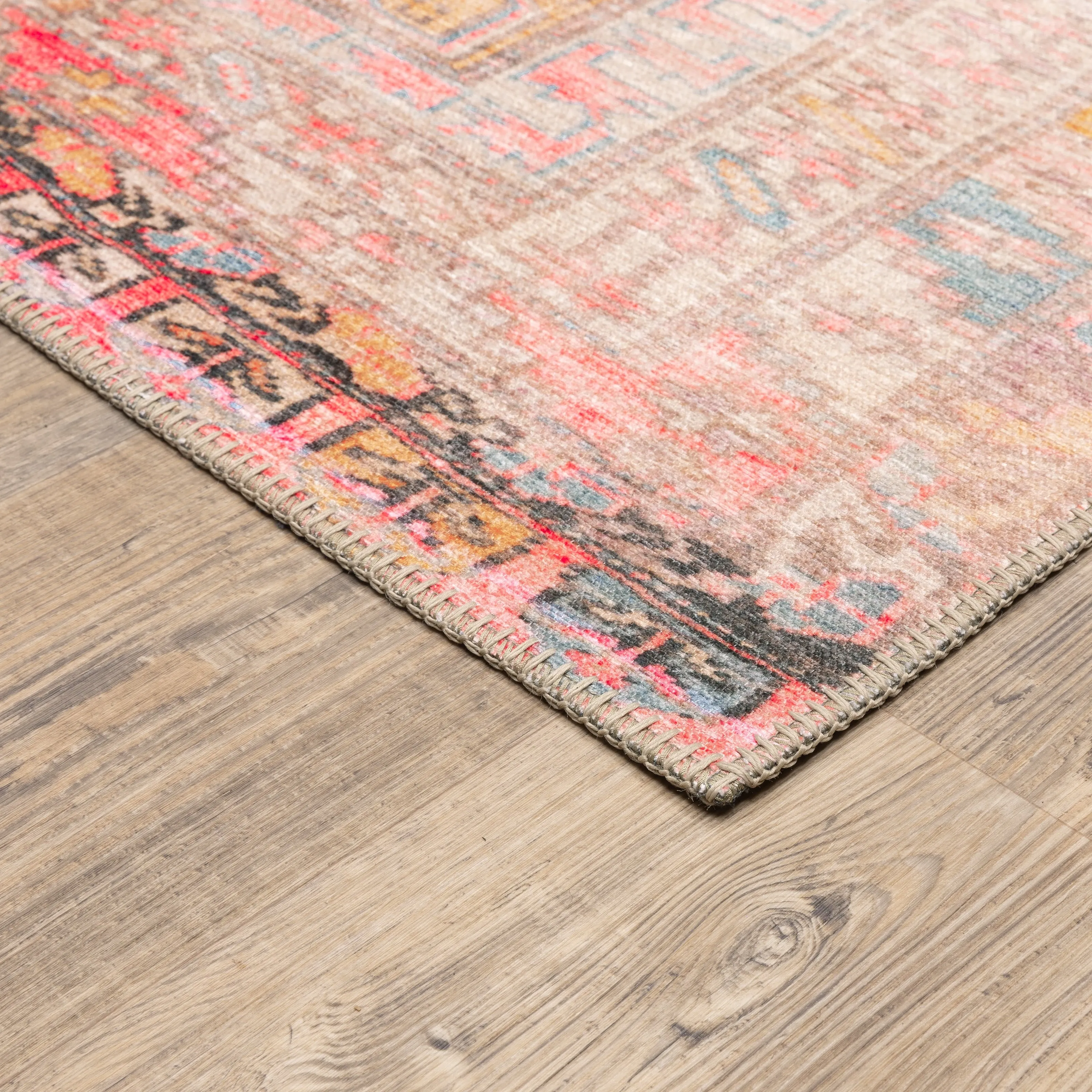 Vista Home Sasha Vintage Bohemian Medallions Area Rug