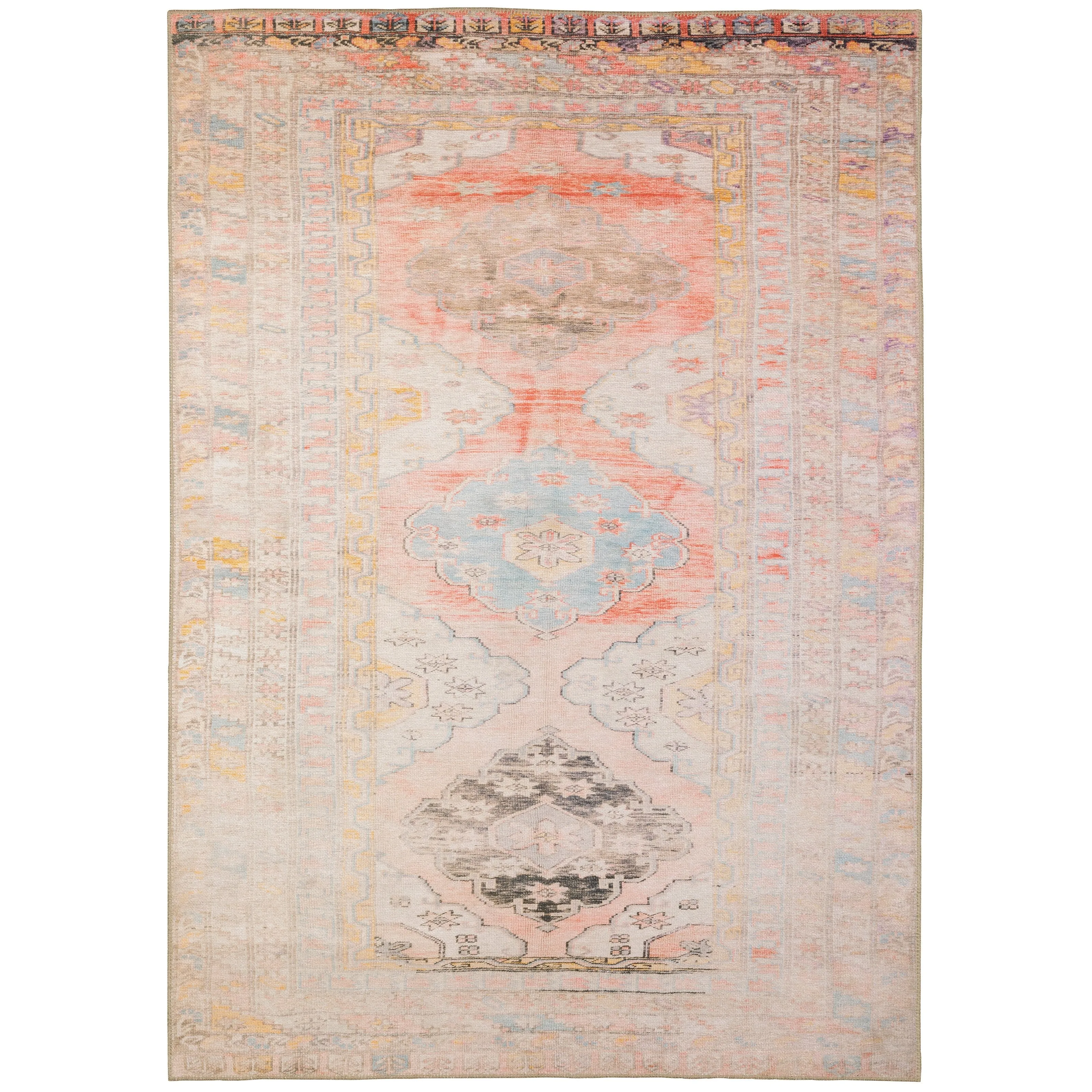 Vista Home Sasha Vintage Bohemian Medallions Area Rug