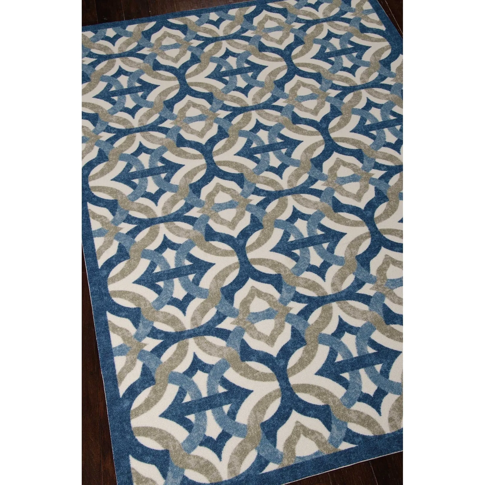 Waverly Sun N' Shade Modern Geometric Indoor/Outdoor Area Rug