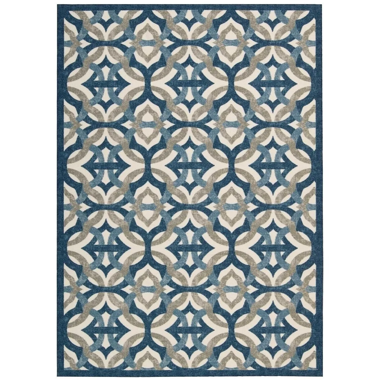 Waverly Sun N' Shade Modern Geometric Indoor/Outdoor Area Rug