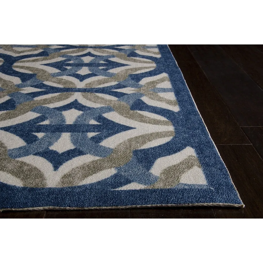 Waverly Sun N' Shade Modern Geometric Indoor/Outdoor Area Rug