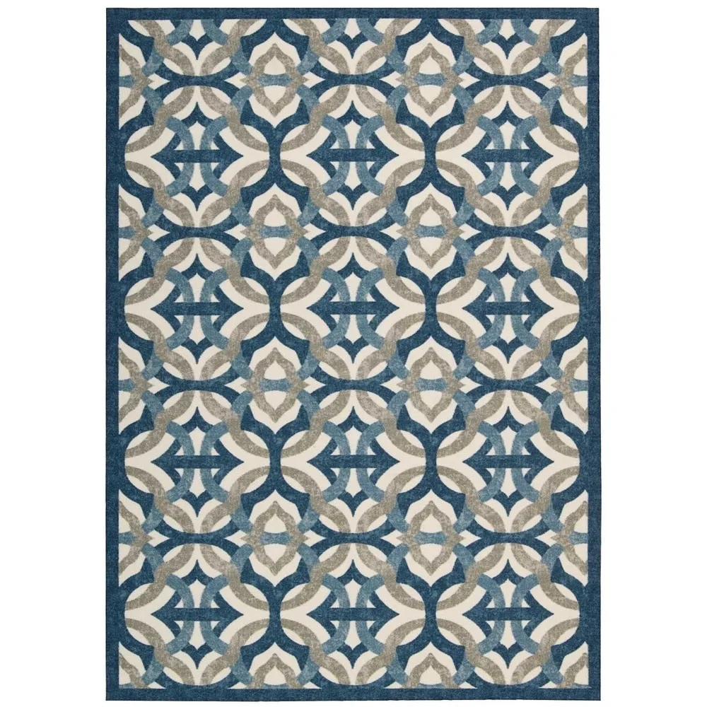 Waverly Sun N' Shade Modern Geometric Indoor/Outdoor Area Rug