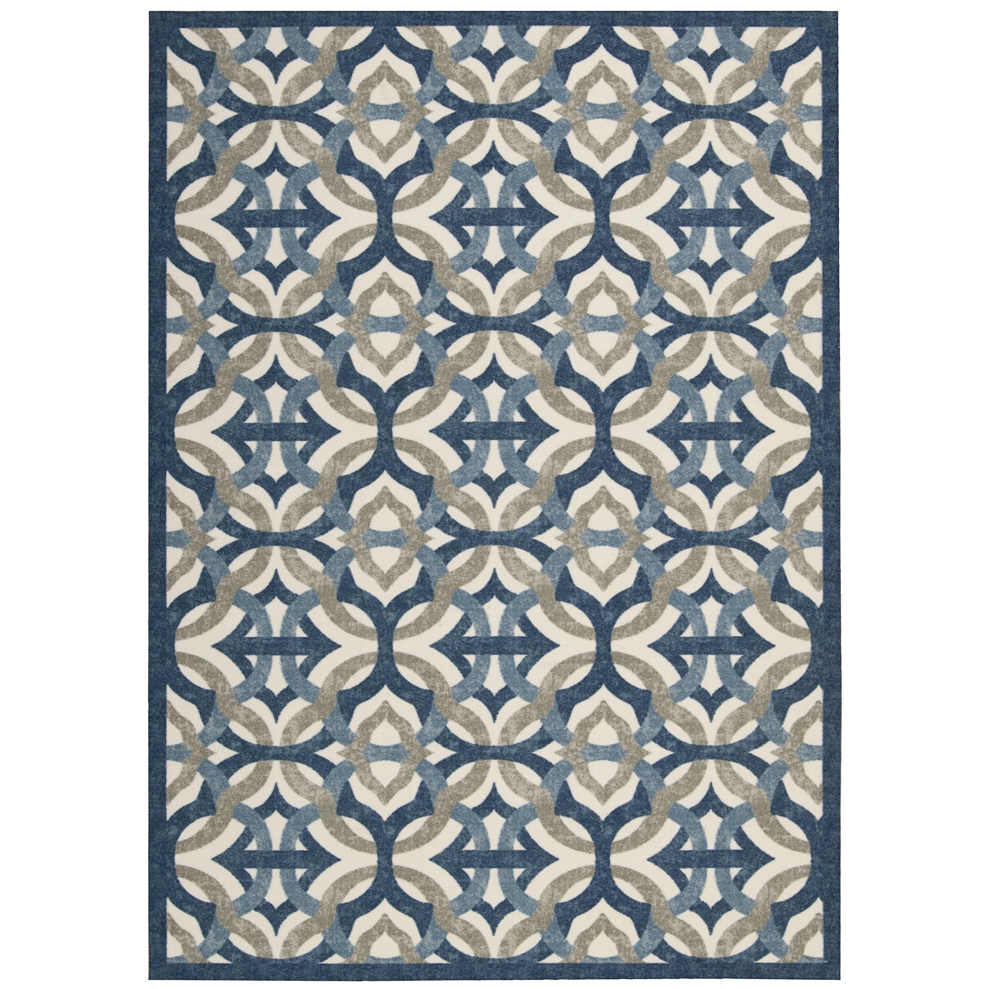Waverly Sun N' Shade Modern Geometric Indoor/Outdoor Area Rug