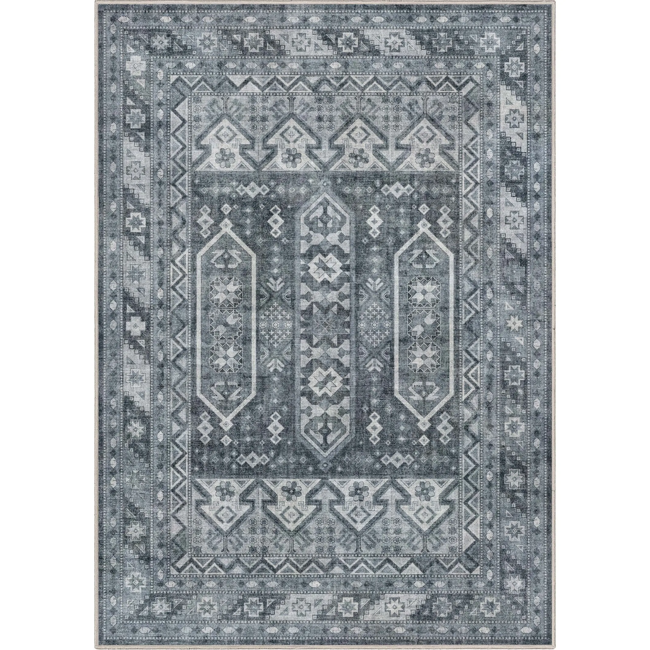 Well Woven Apollo Praha Tribal Machine Washable Area Rug