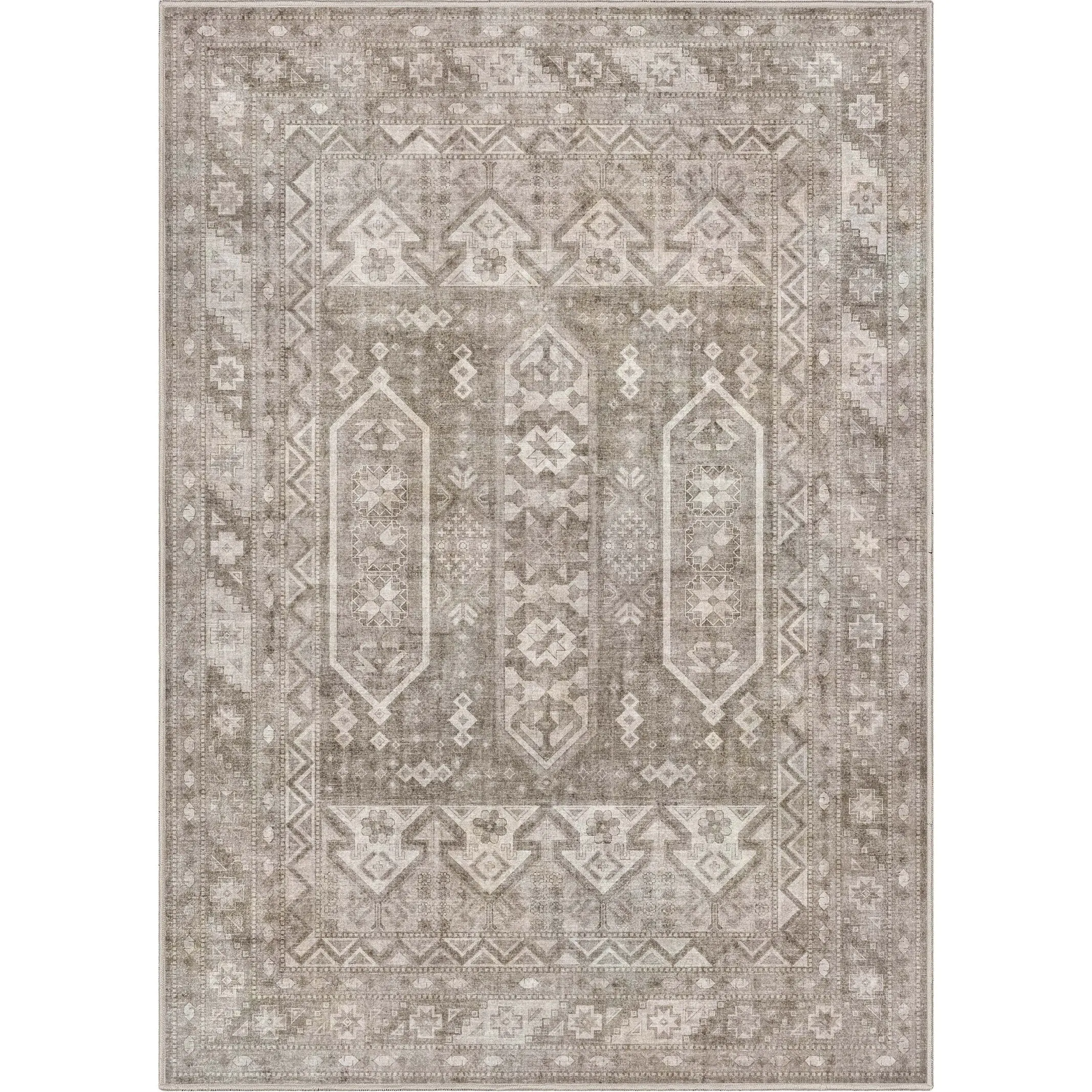 Well Woven Apollo Praha Tribal Machine Washable Area Rug