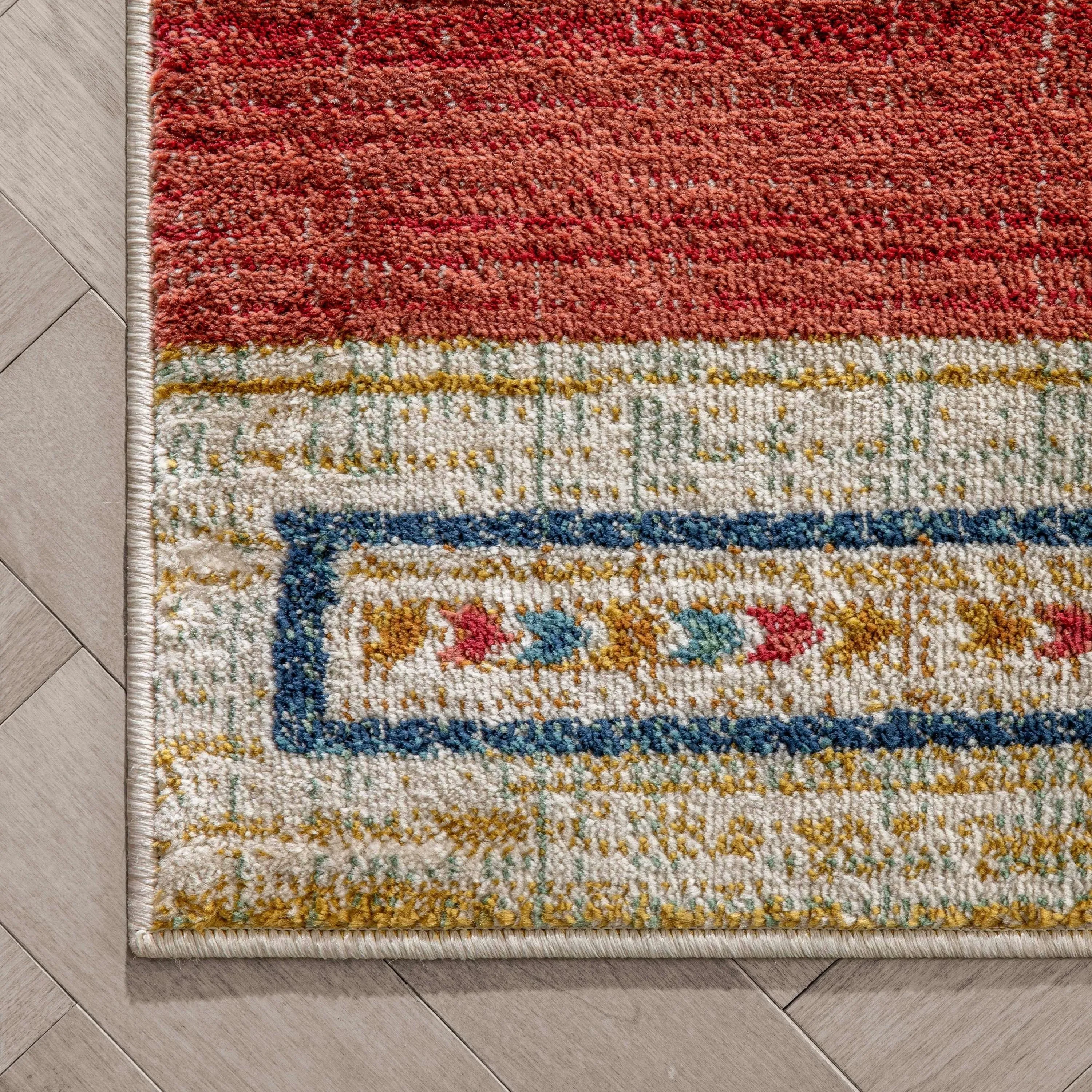 Well Woven Tulsa Dustin Southwestern Tribal Area Rug