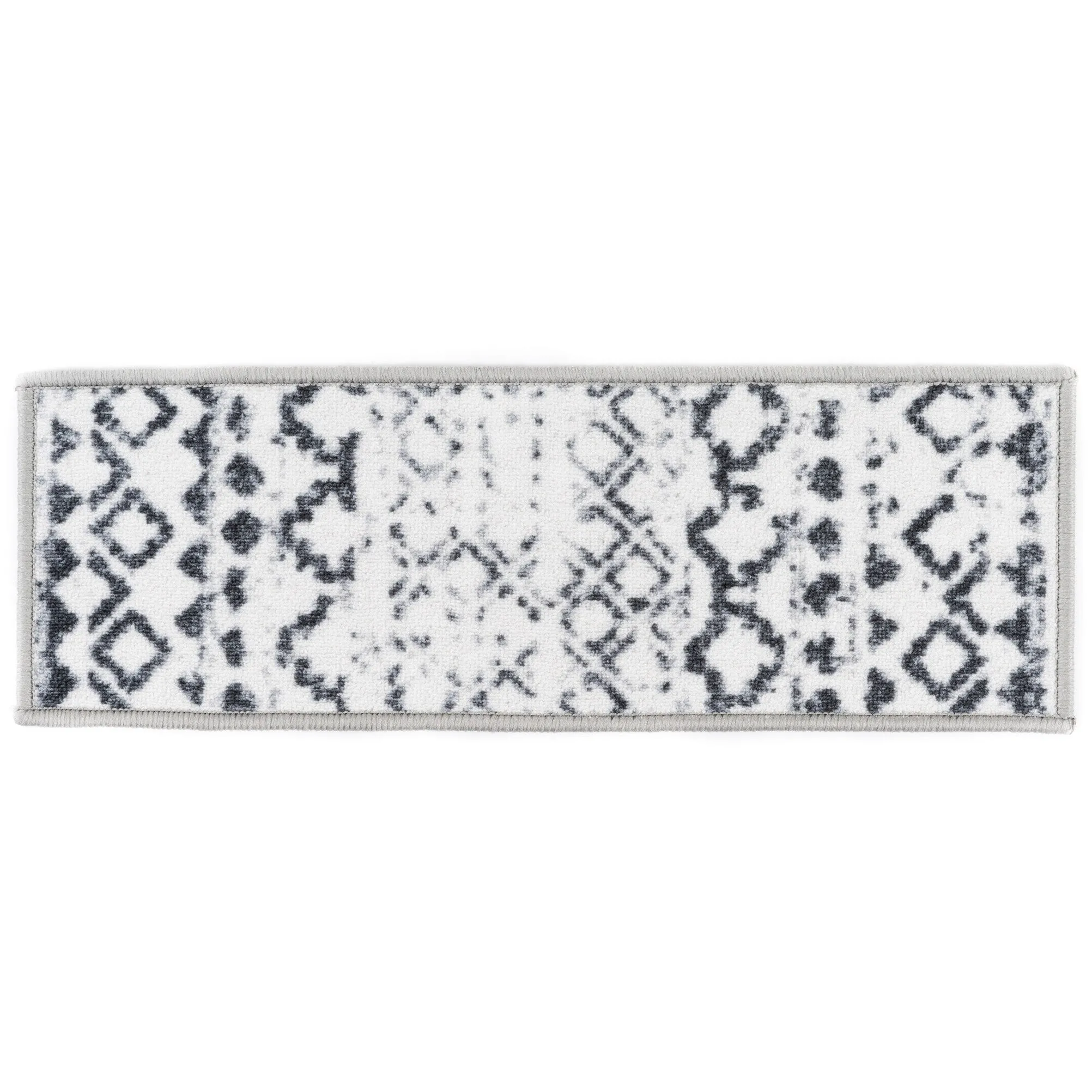 World Rug Gallery Distressed Bohemian Non-Slip Stair Treads